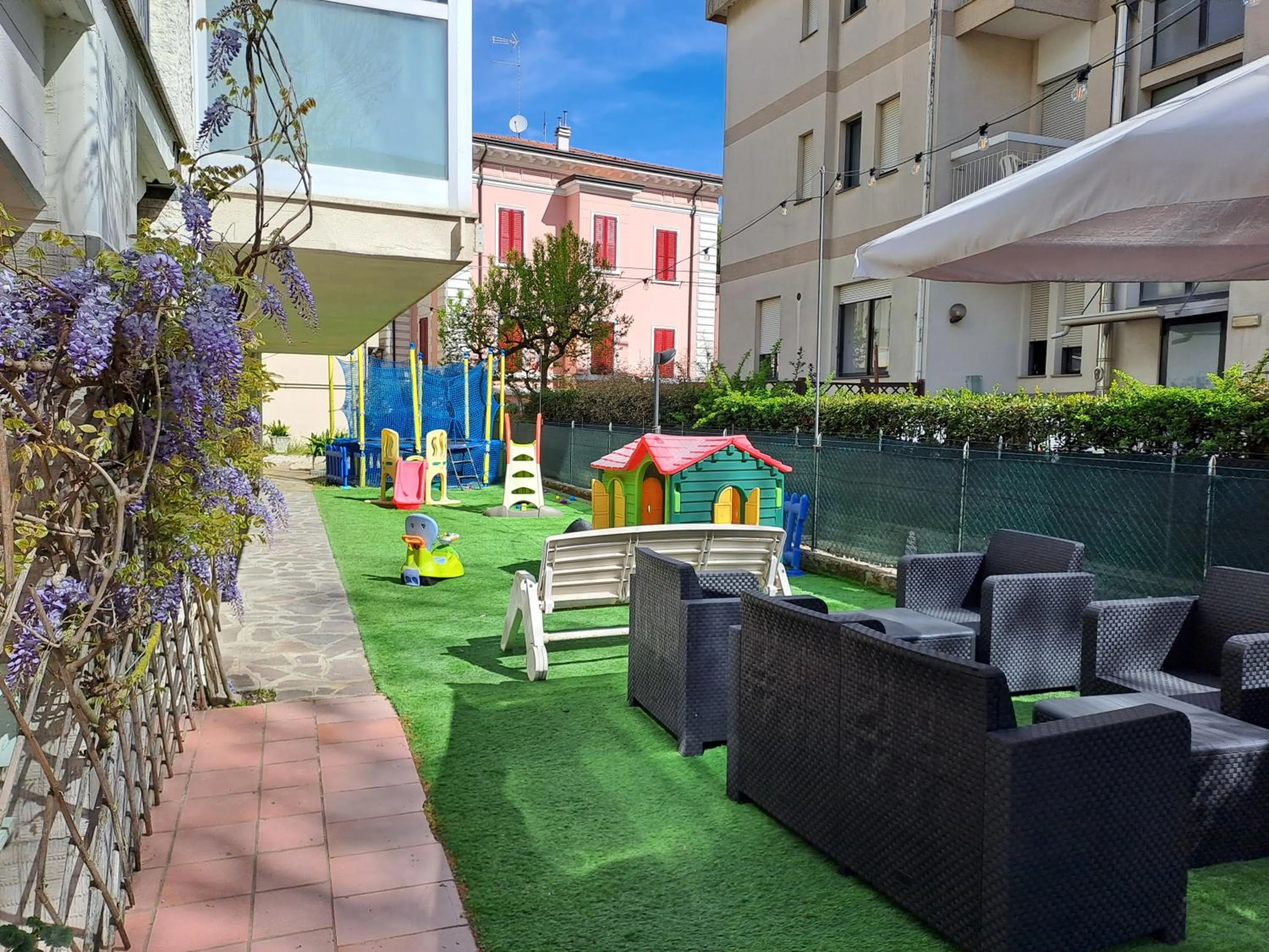 Children play ground in Hotel Sogno