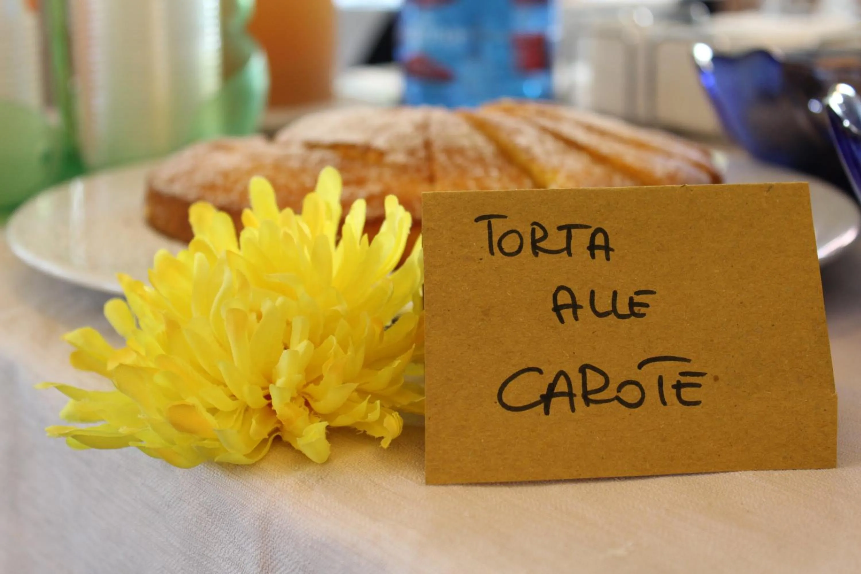 Food and drinks in Hotel Sogno