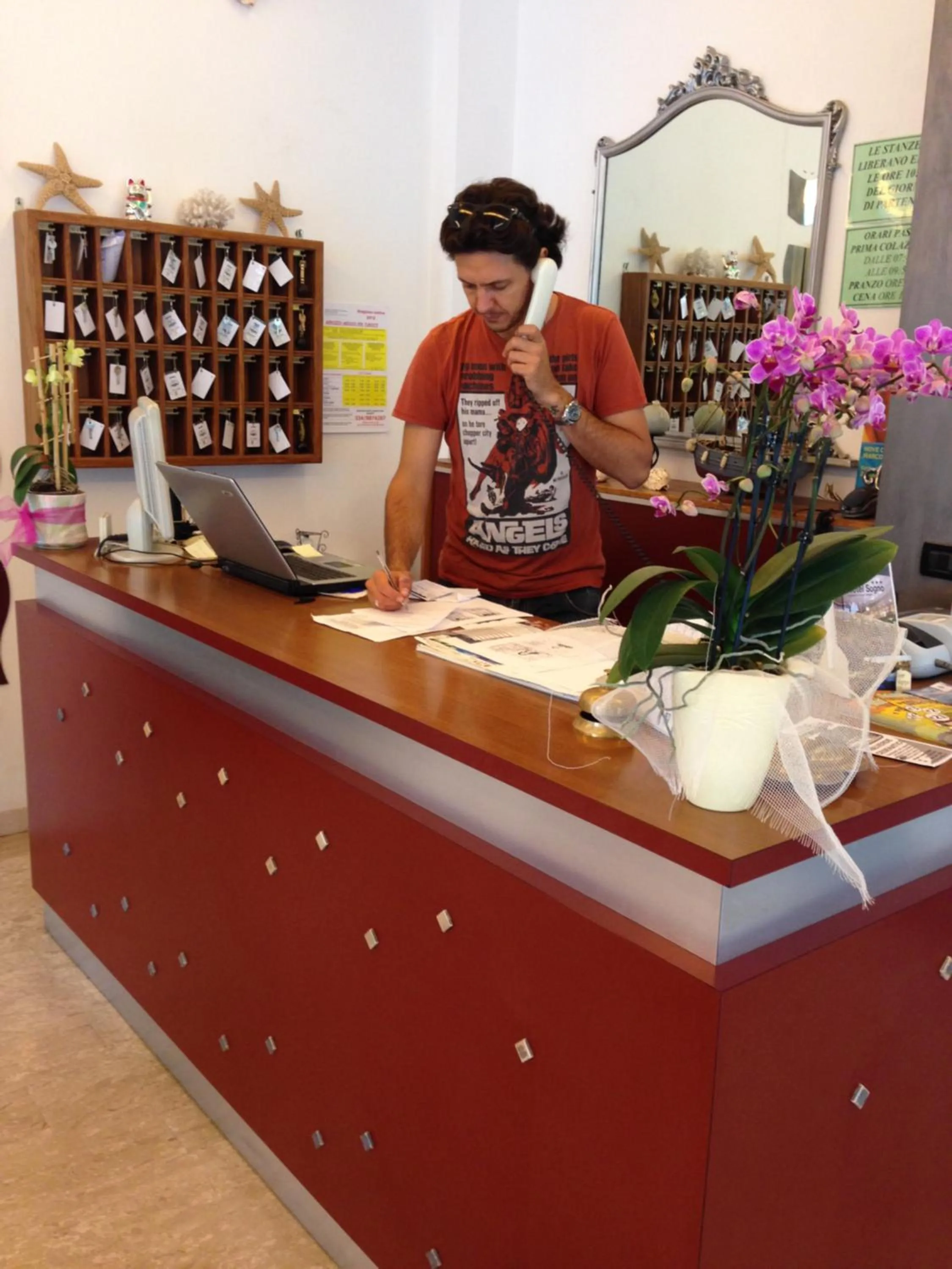 Lobby or reception in Hotel Sogno