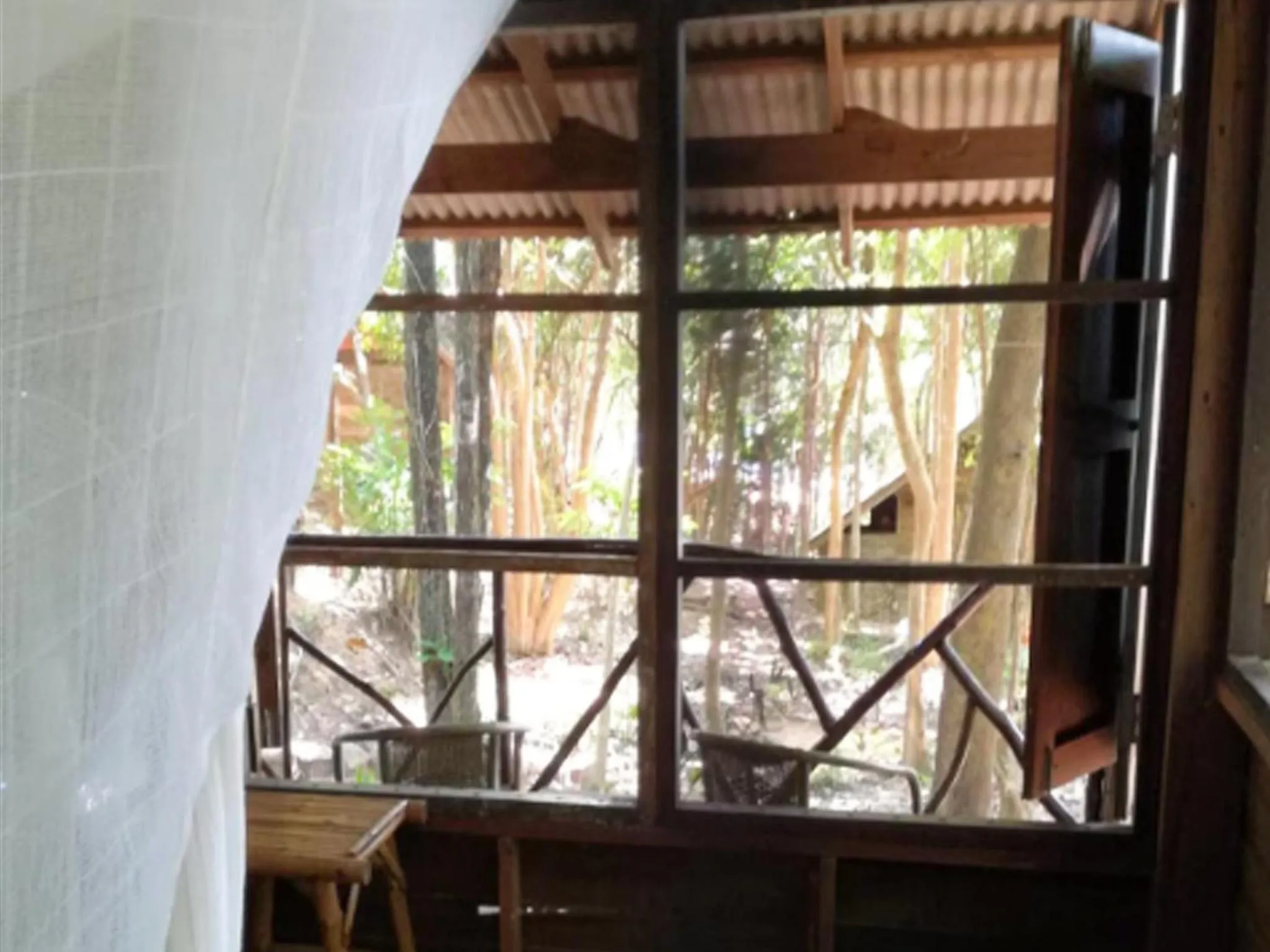 Patio in Bonhomie Beach Cottage
