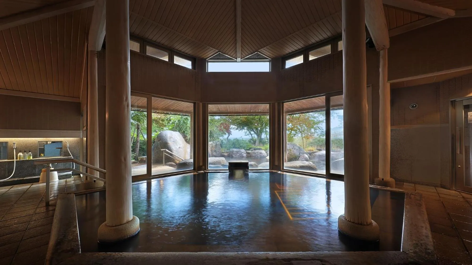 Hot Spring Bath in Hotel Symphony Annex Sagae Onsen