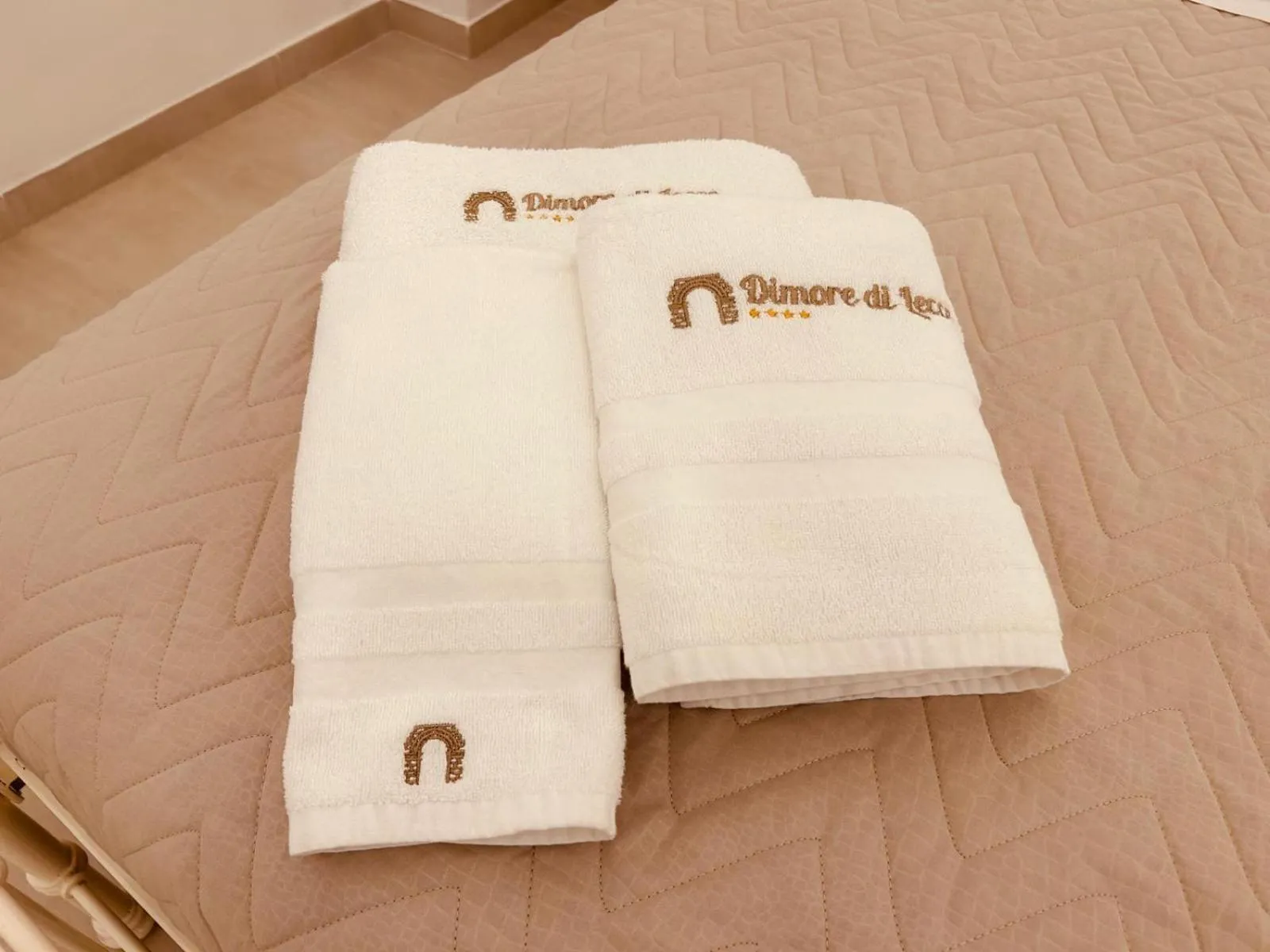 towels, Bed in Dimore di Lecce - La Corte
