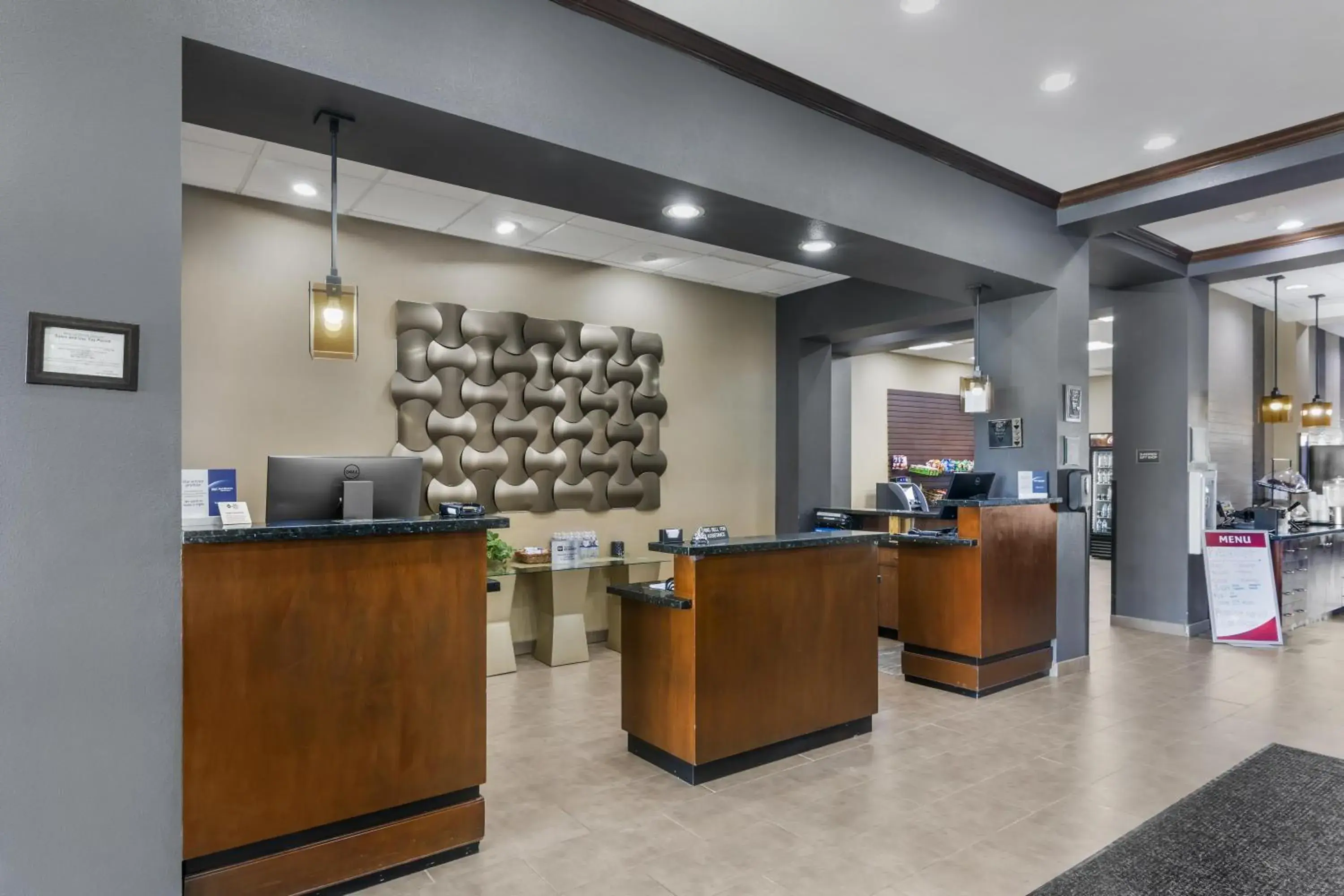 Lobby or reception in Best Western Plus Williston Hotel & Suites Lobby or reception in Best Western Plus Williston Hotel & Suites