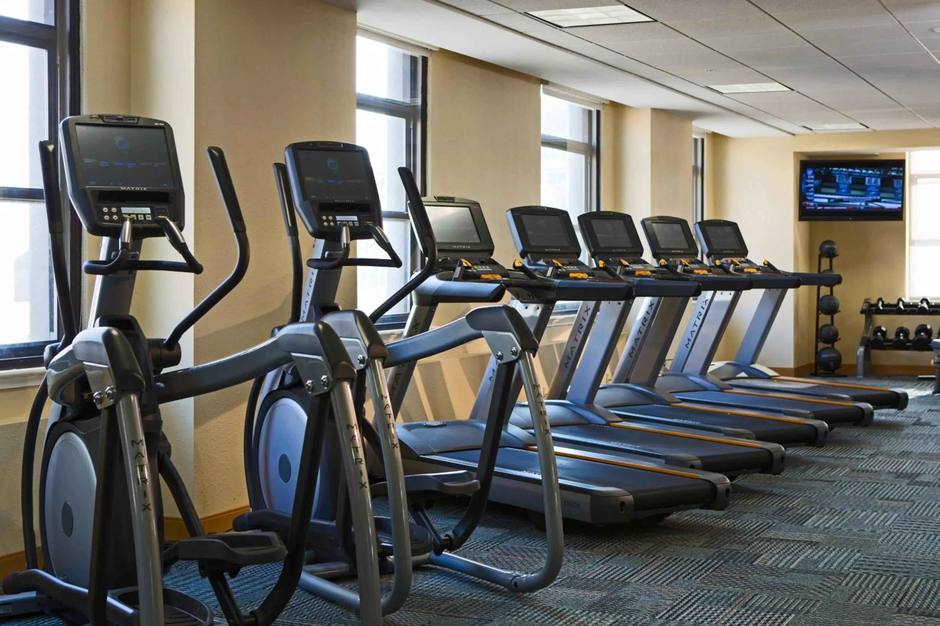Fitness centre/facilities in Peoria Marriott Pere Marquette