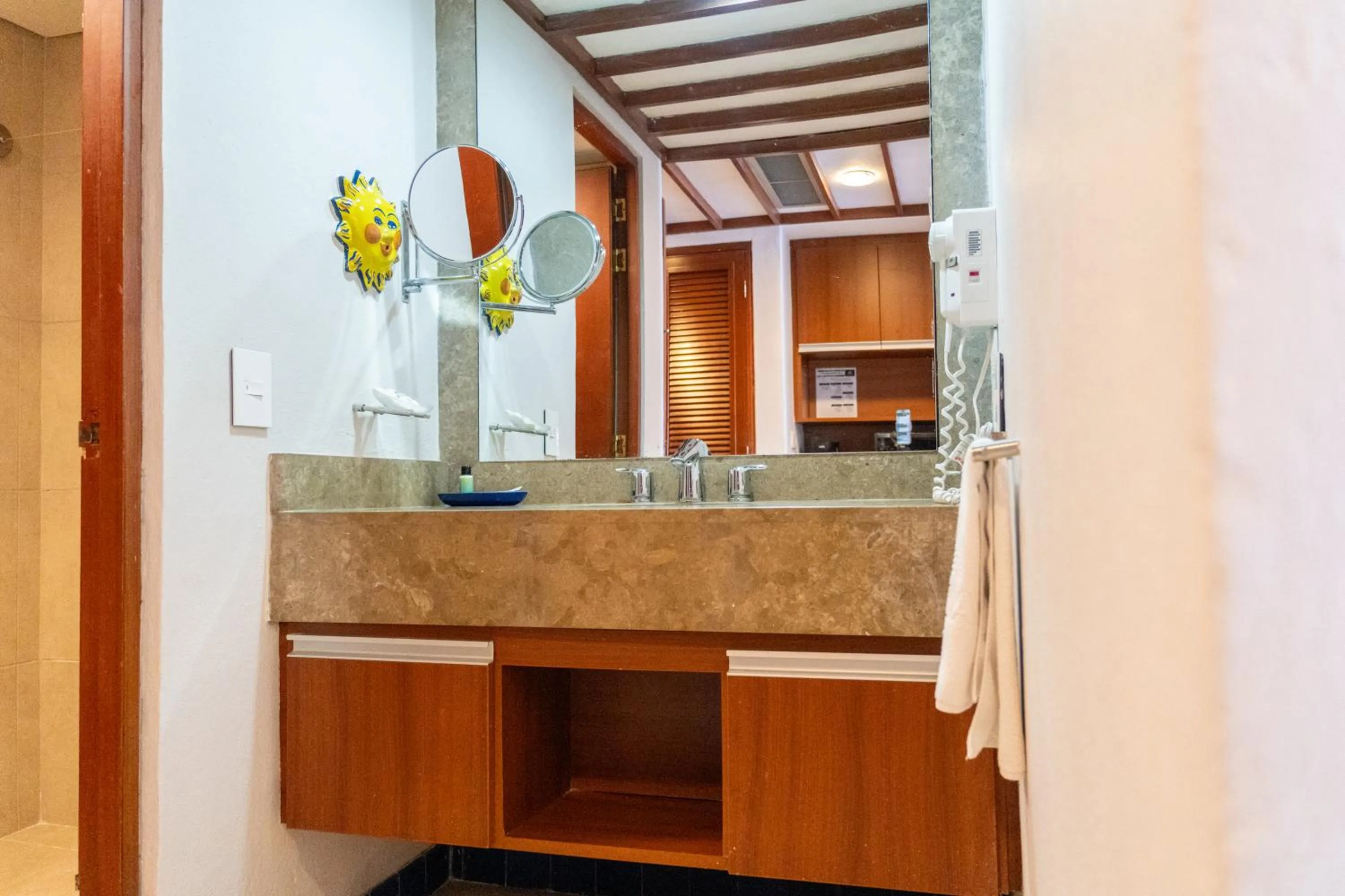 Shower in Zuana Beach Resort