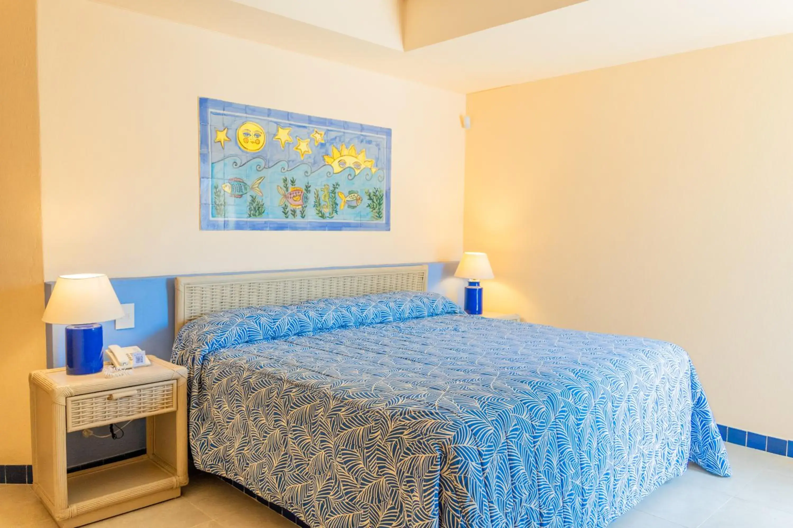 Bed in Zuana Beach Resort Bed in Zuana Beach Resort