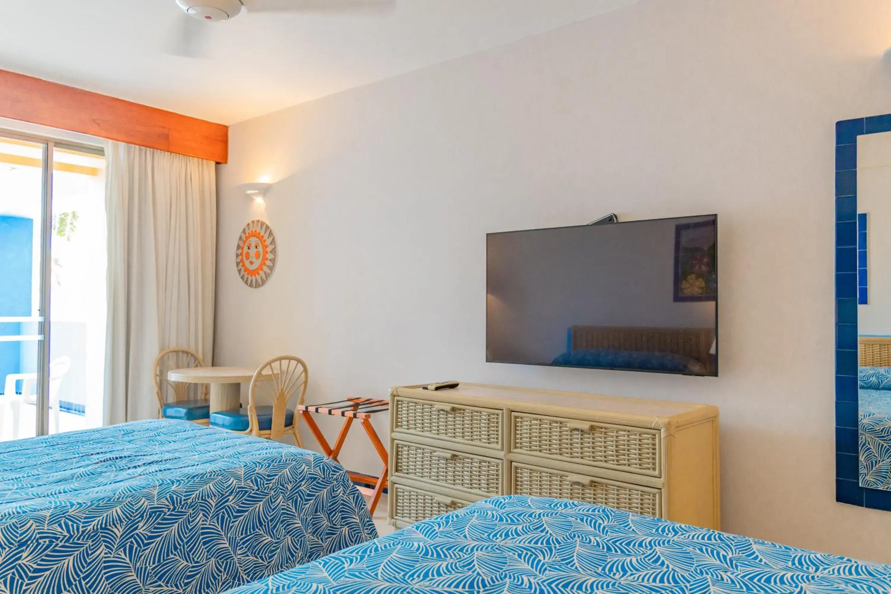 Balcony/Terrace, Bed in Zuana Beach Resort Balcony/Terrace, Bed in Zuana Beach Resort