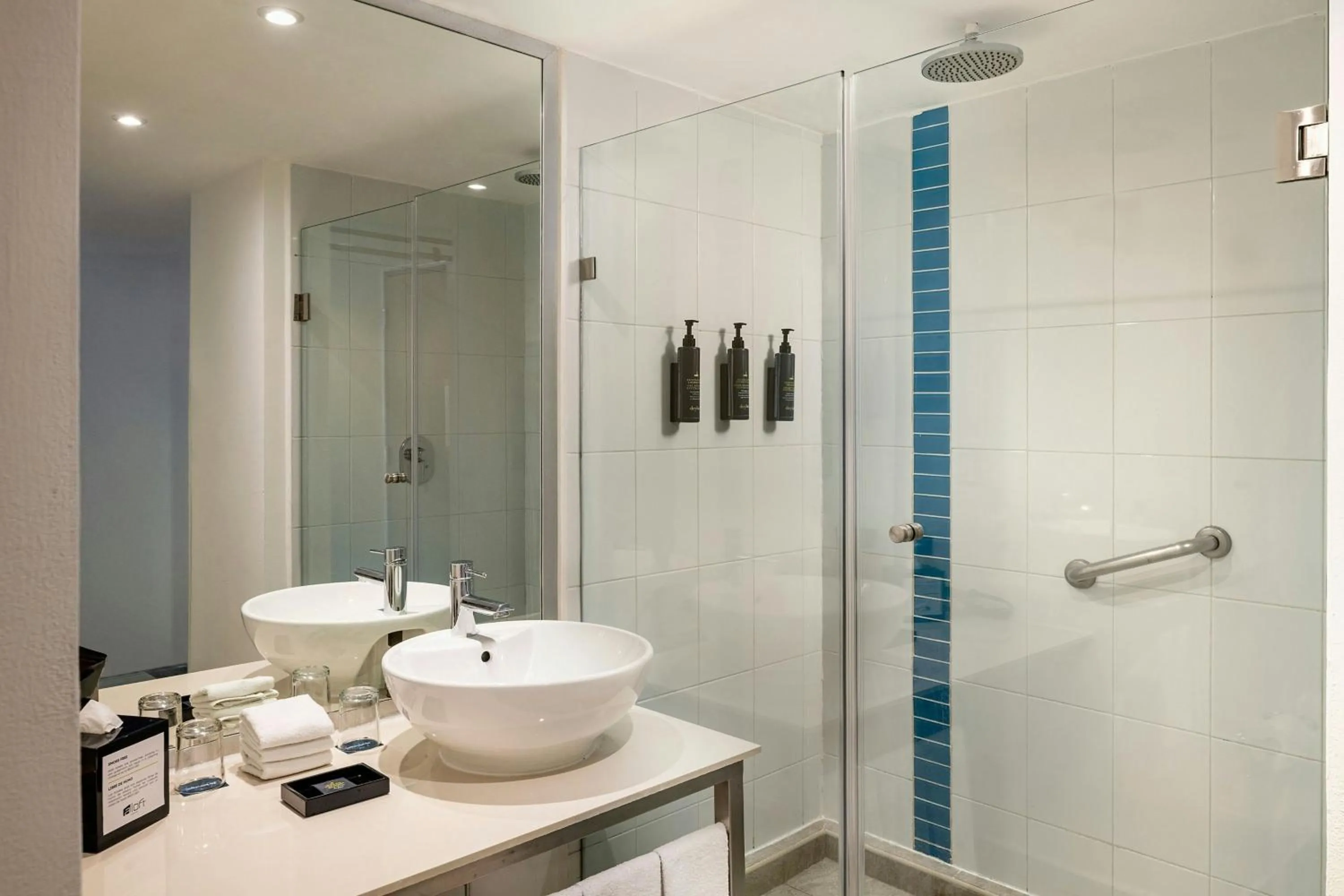 Bathroom in Aloft Cancun