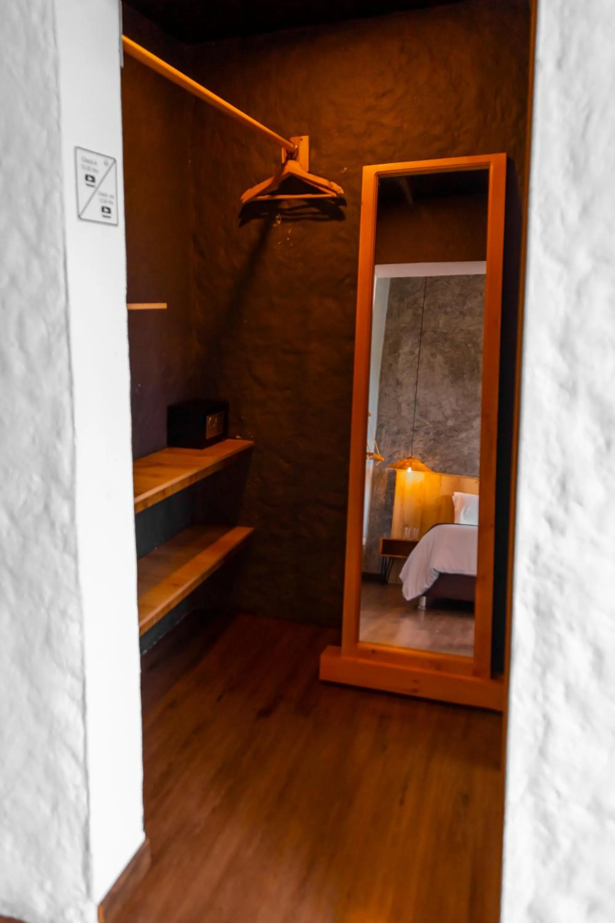Bed in Ecohotel Monte Tierra Habitaciones y Glamping