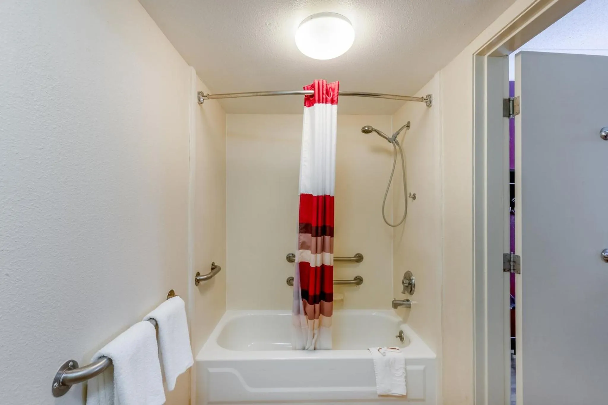 Bathroom in Red Roof Inn Kalamazoo East – Expo Center