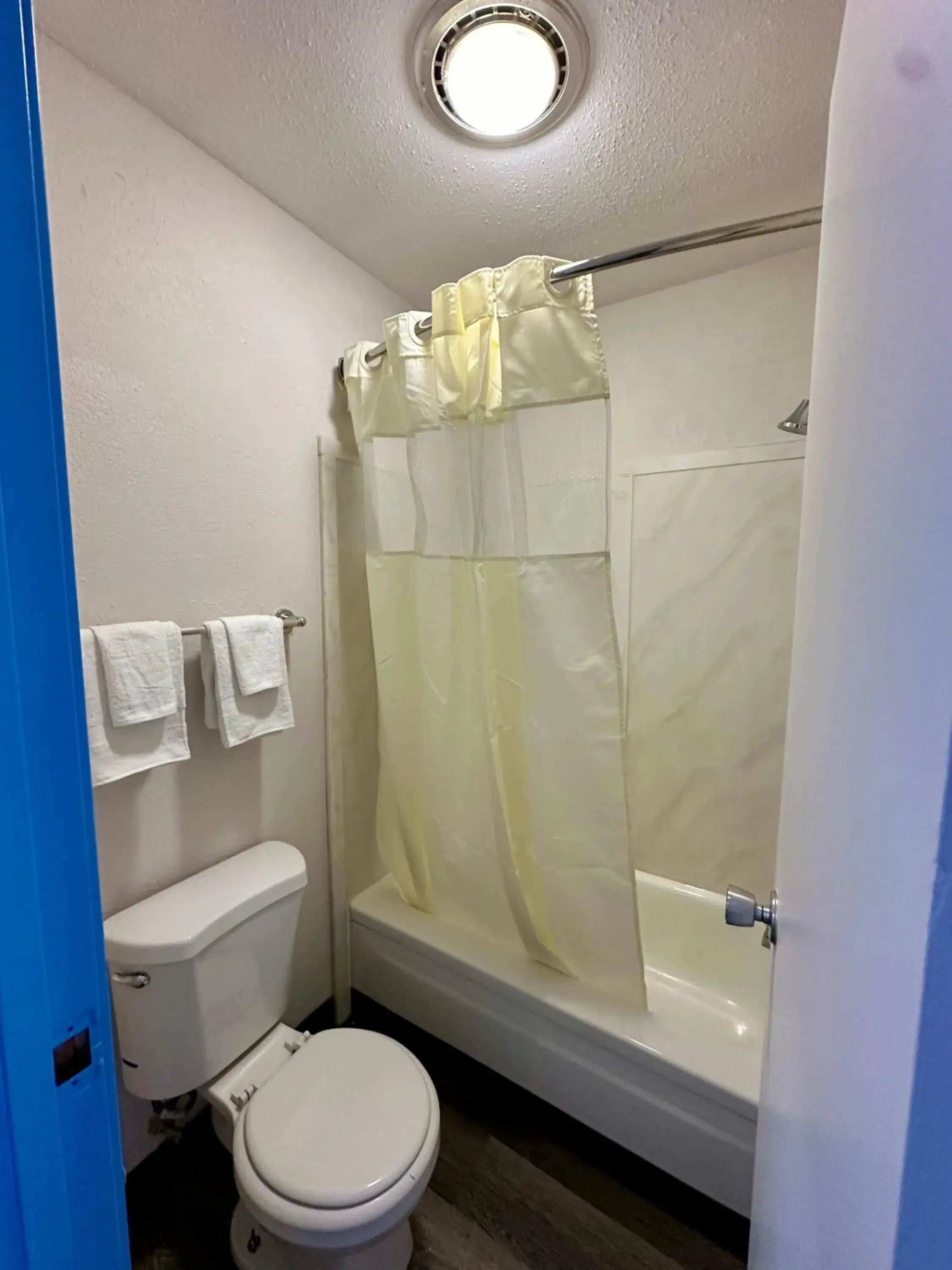 Shower, Bathroom in Red Roof Inn Flint - Bishop Airport