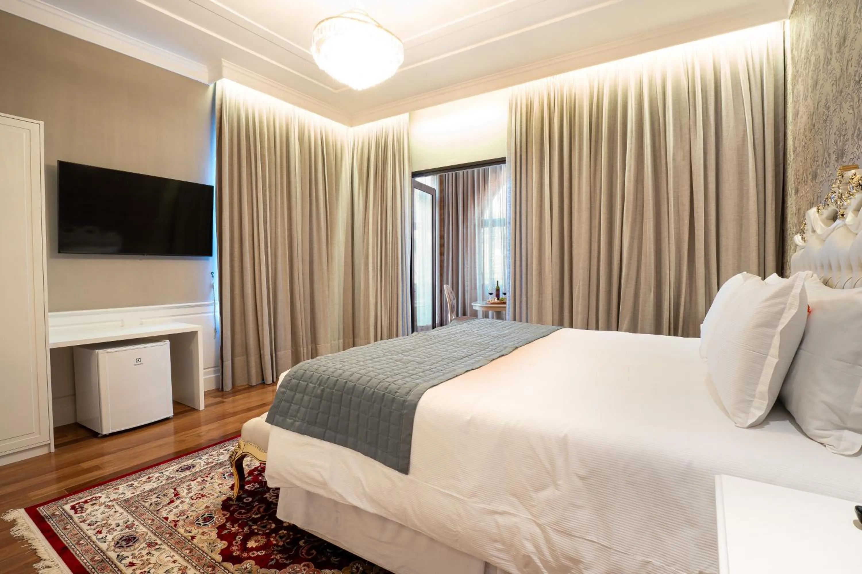 Bed in Pousada Luis XV