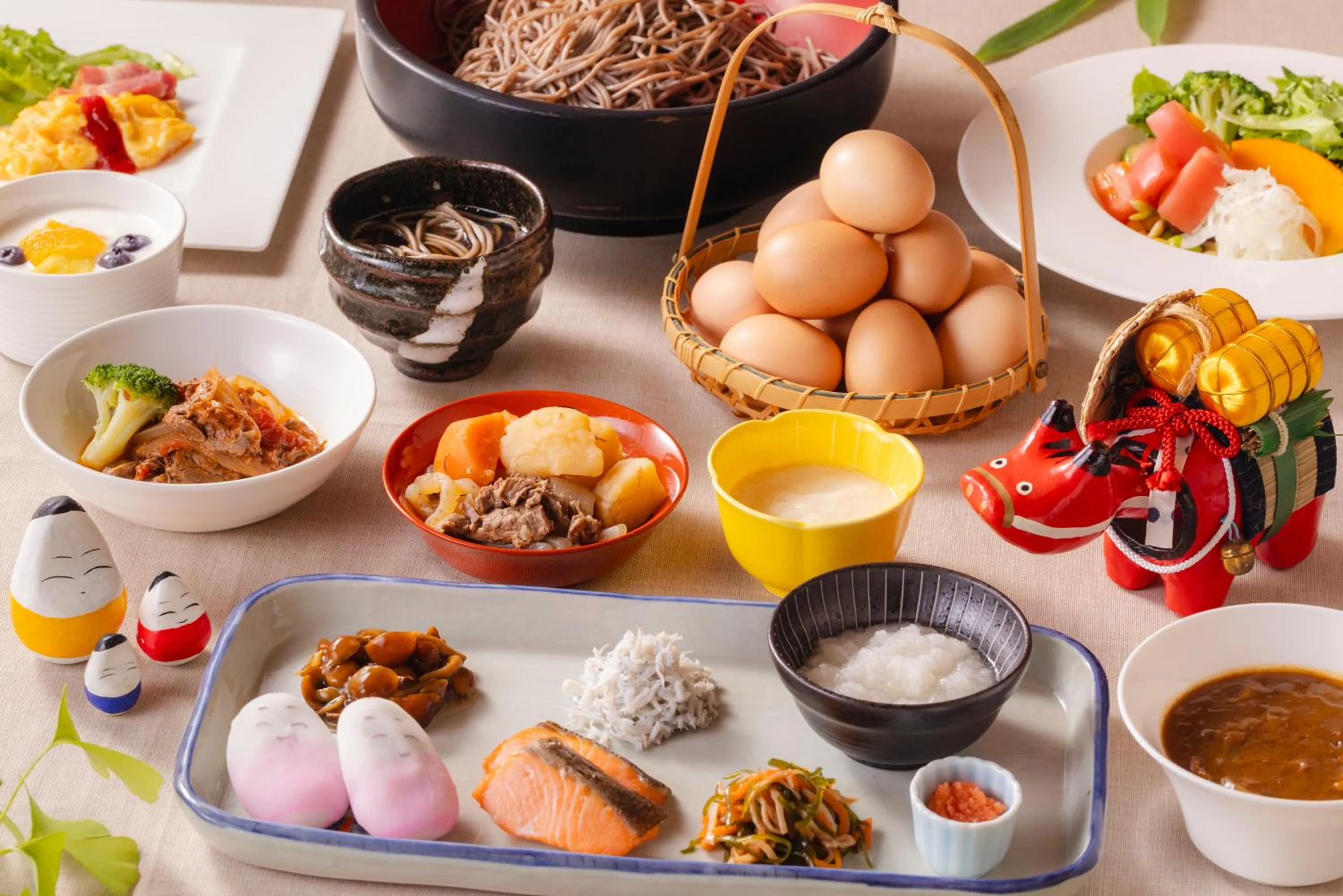 Breakfast in Aizuwakamatsu Washington Hotel