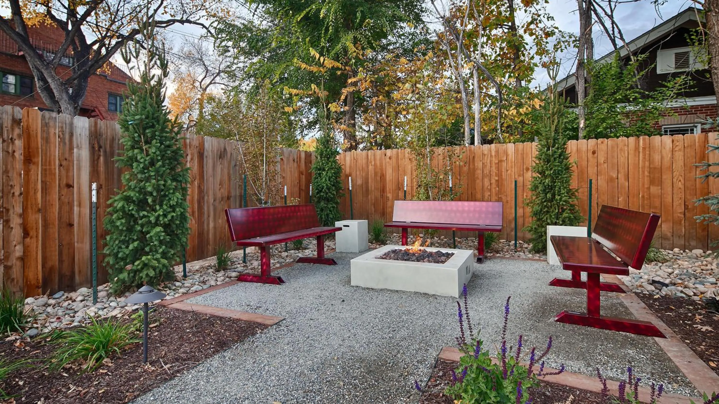 Patio in Best Western University Inn