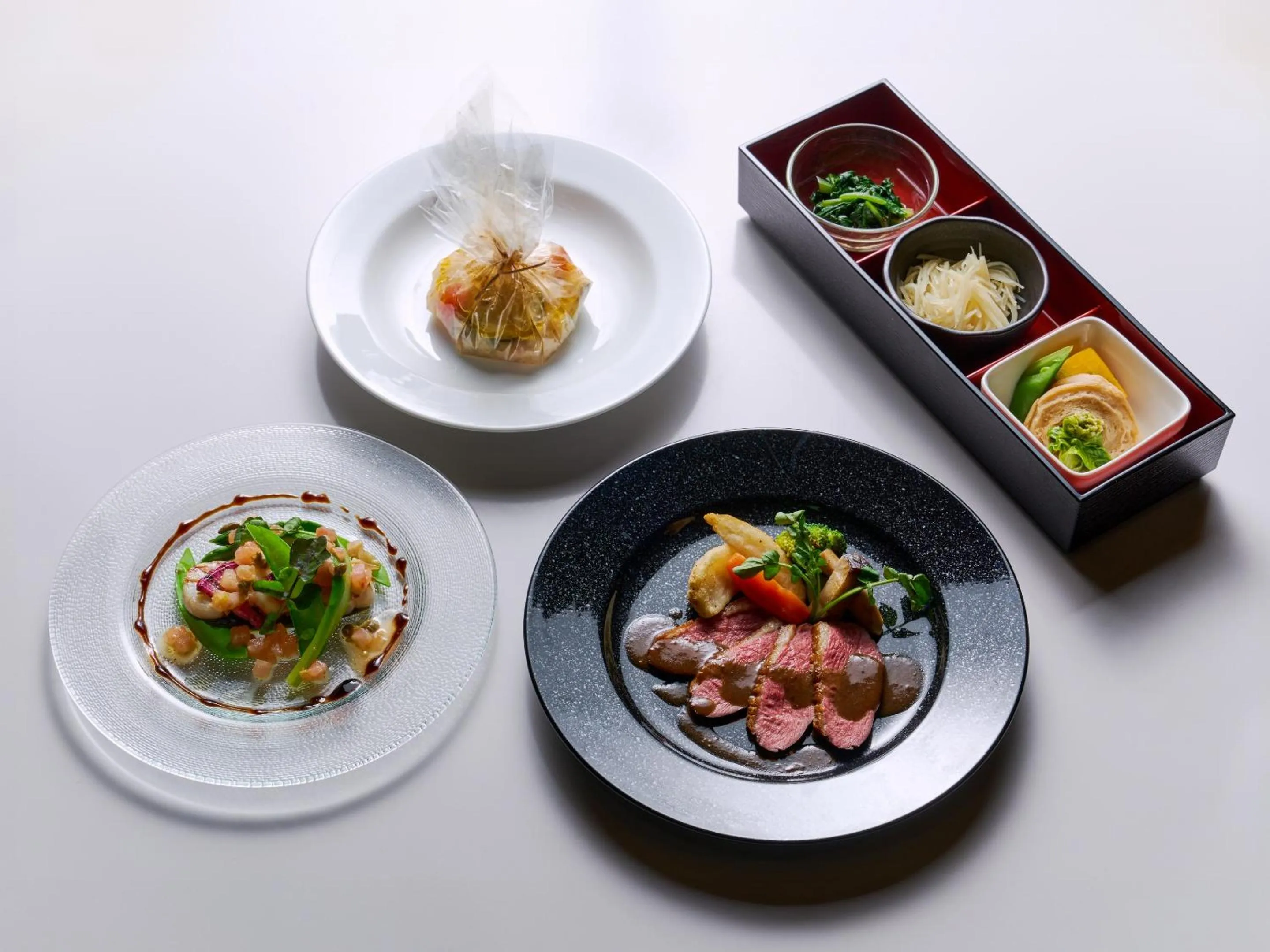 Dinner in Ishinoyu Lodge