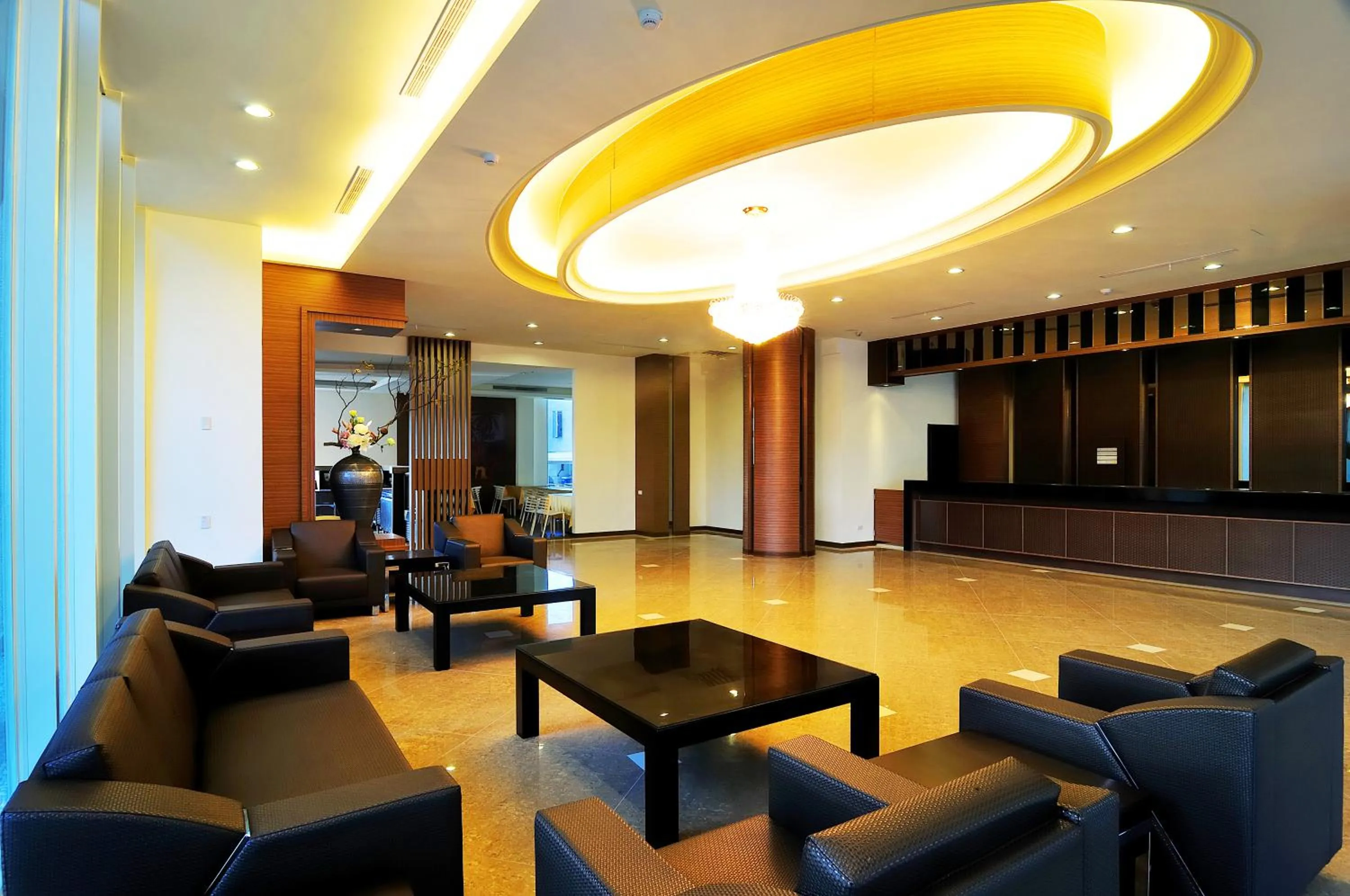 Lobby or reception in JinShan Sakura Bay Hot Spring Hotel