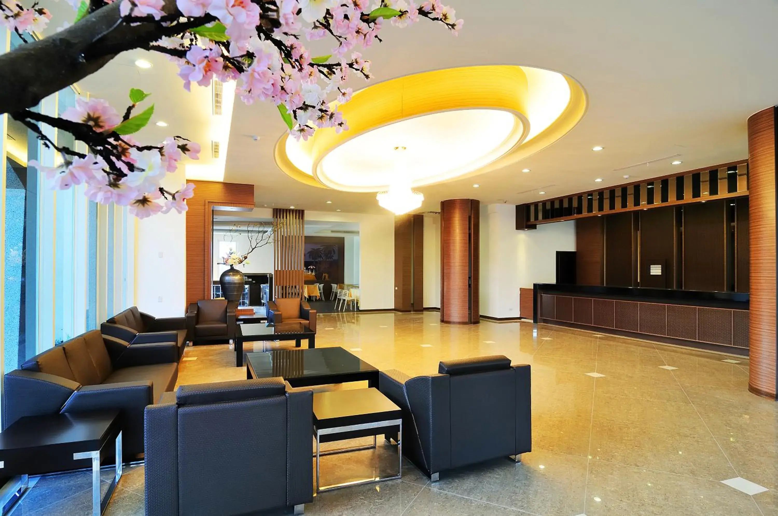 Lobby or reception in JinShan Sakura Bay Hot Spring Hotel Lobby or reception in JinShan Sakura Bay Hot Spring Hotel
