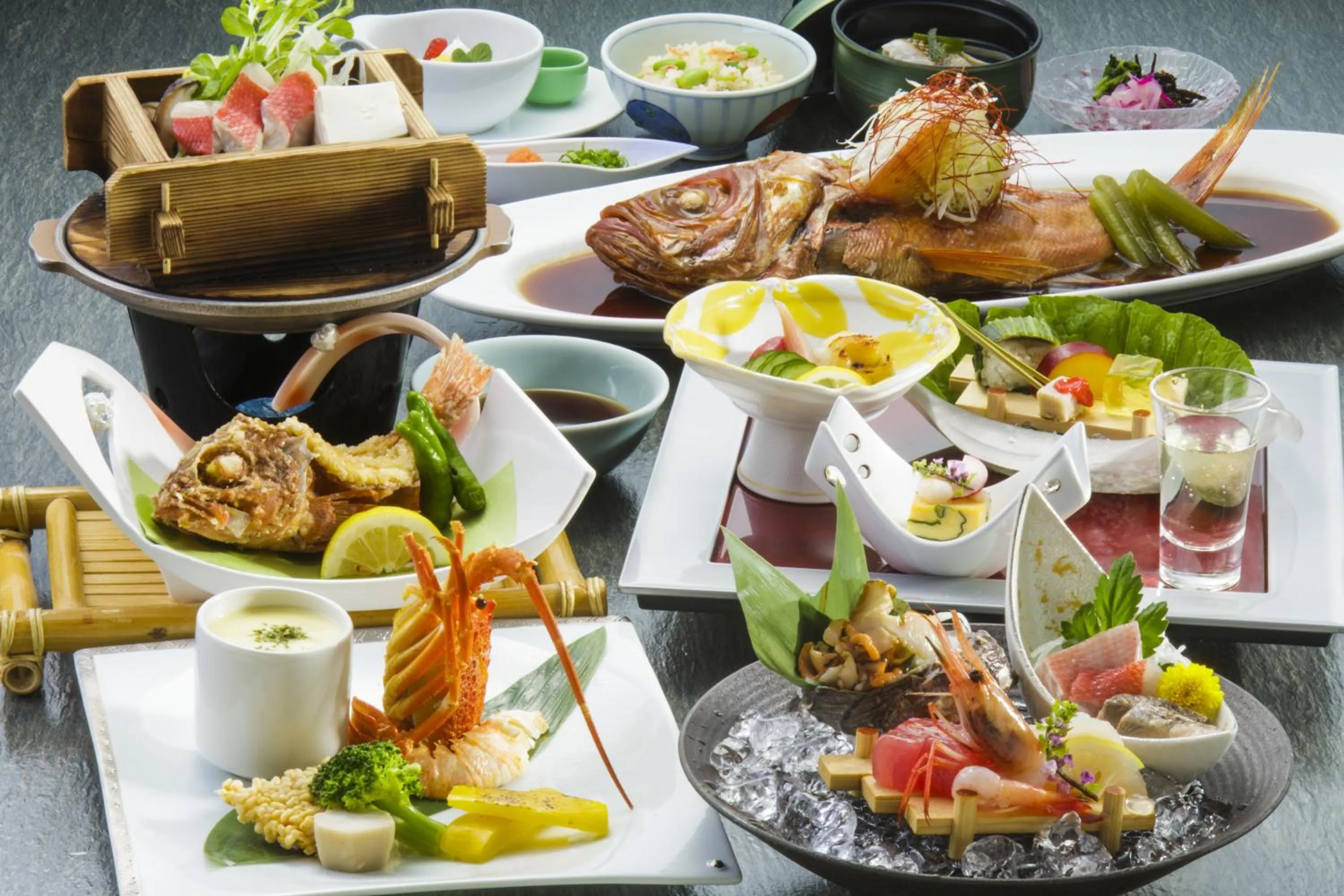 Dinner in Inatori Tokai Hotel Yuen