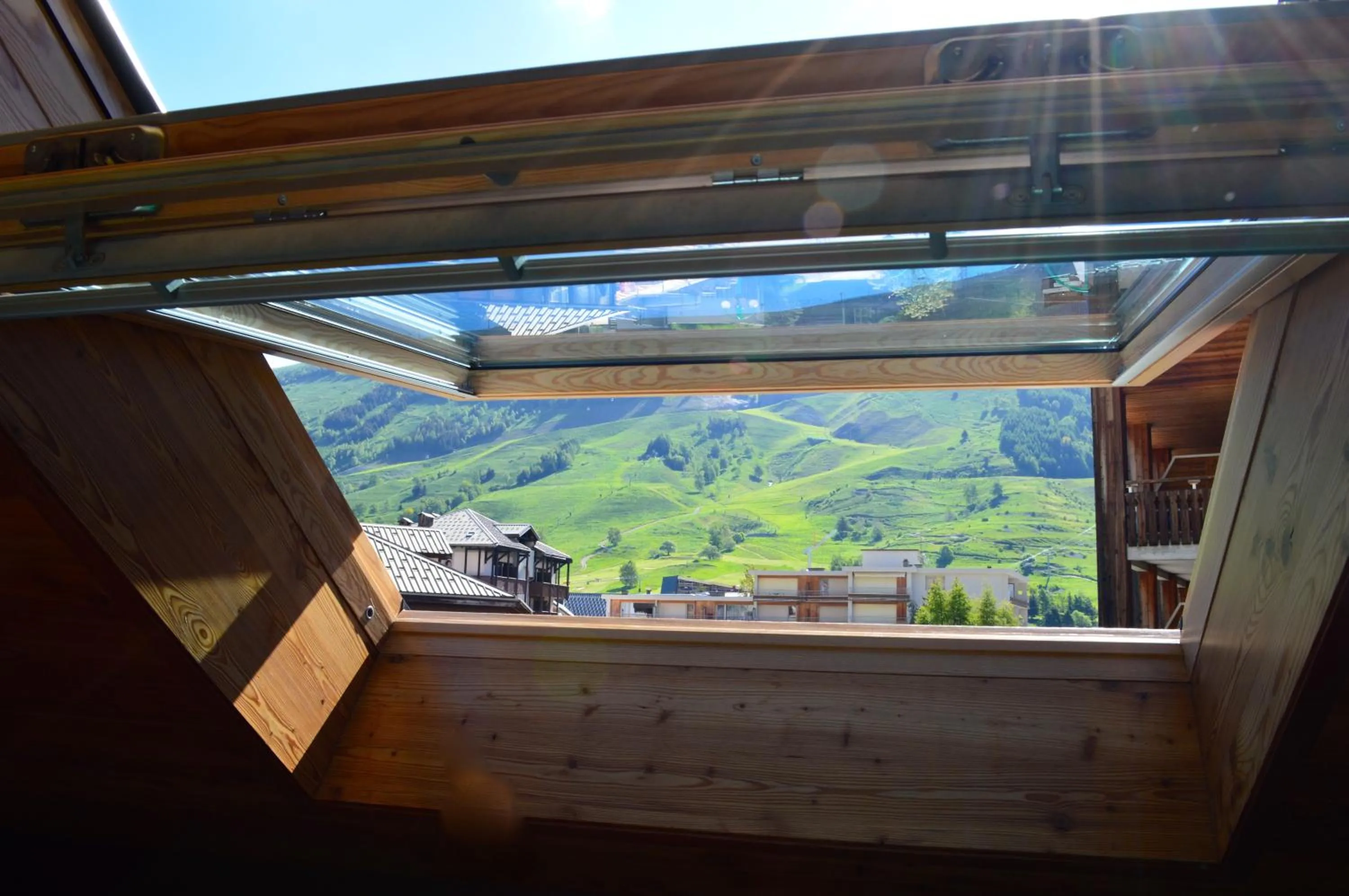 Mountain view in Hôtel Serre Palas