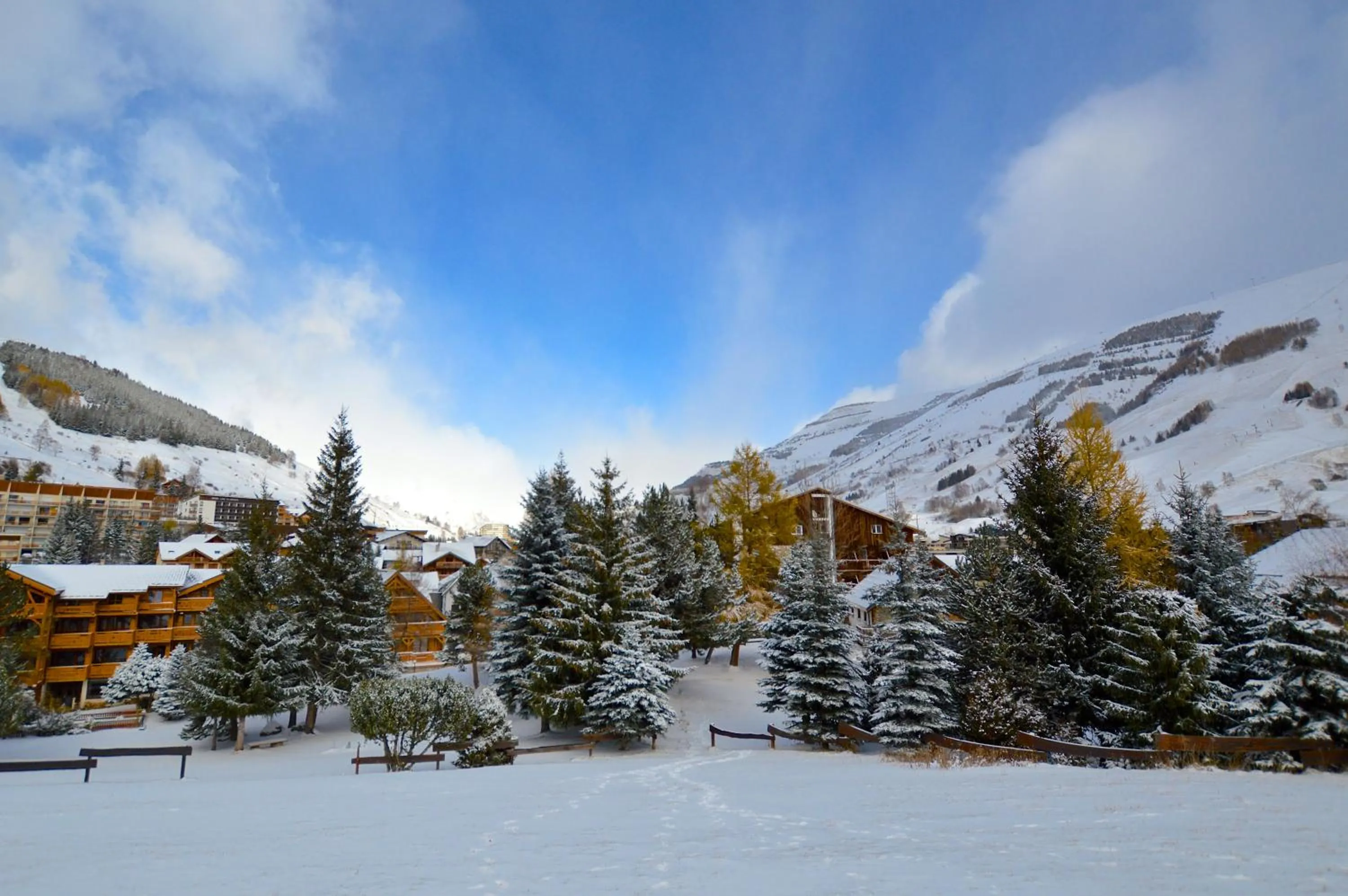 Winter in Hôtel Serre Palas