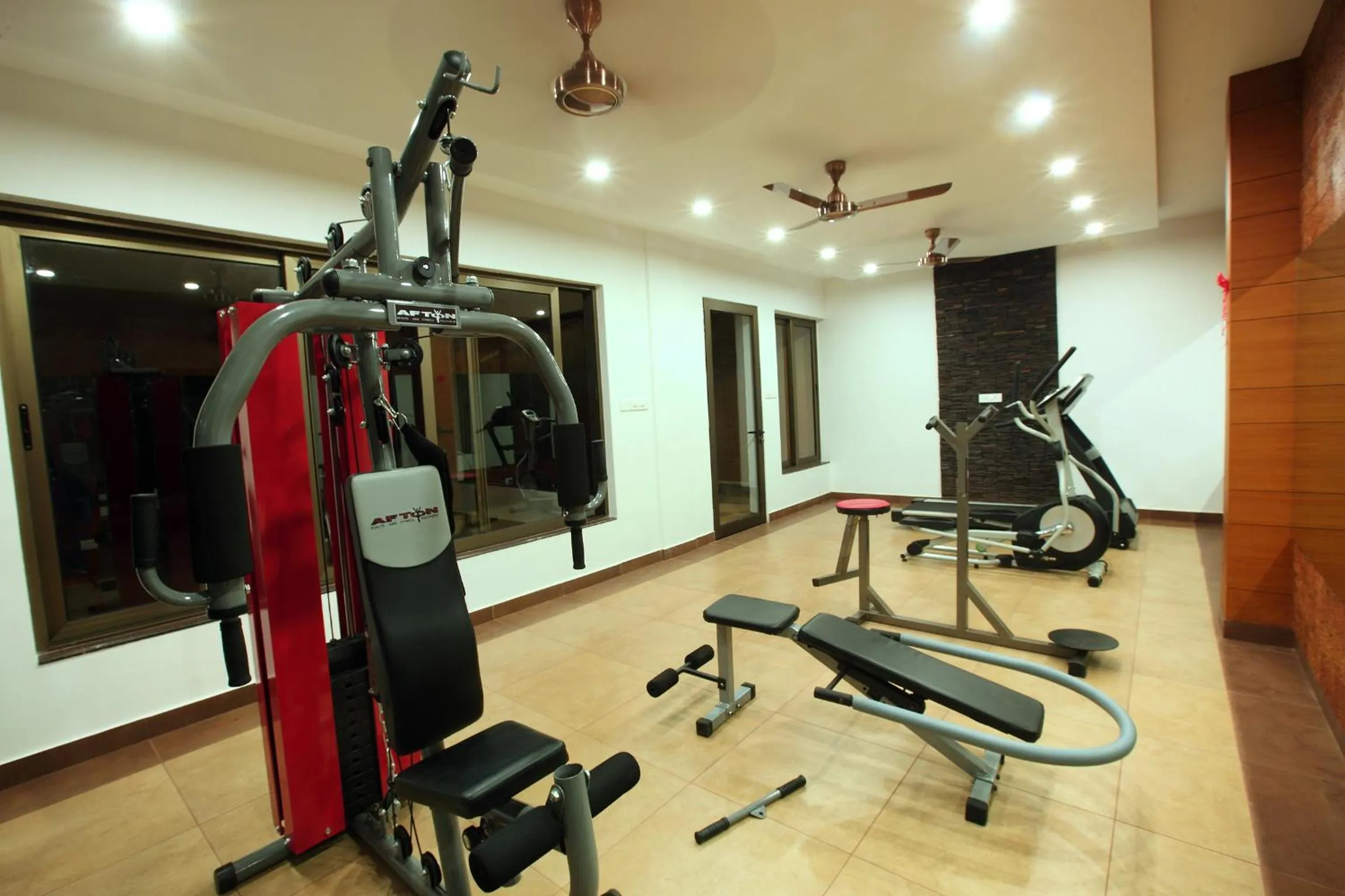 Fitness centre/facilities in Arayal Resort-A Unit of Sharoy Resort
