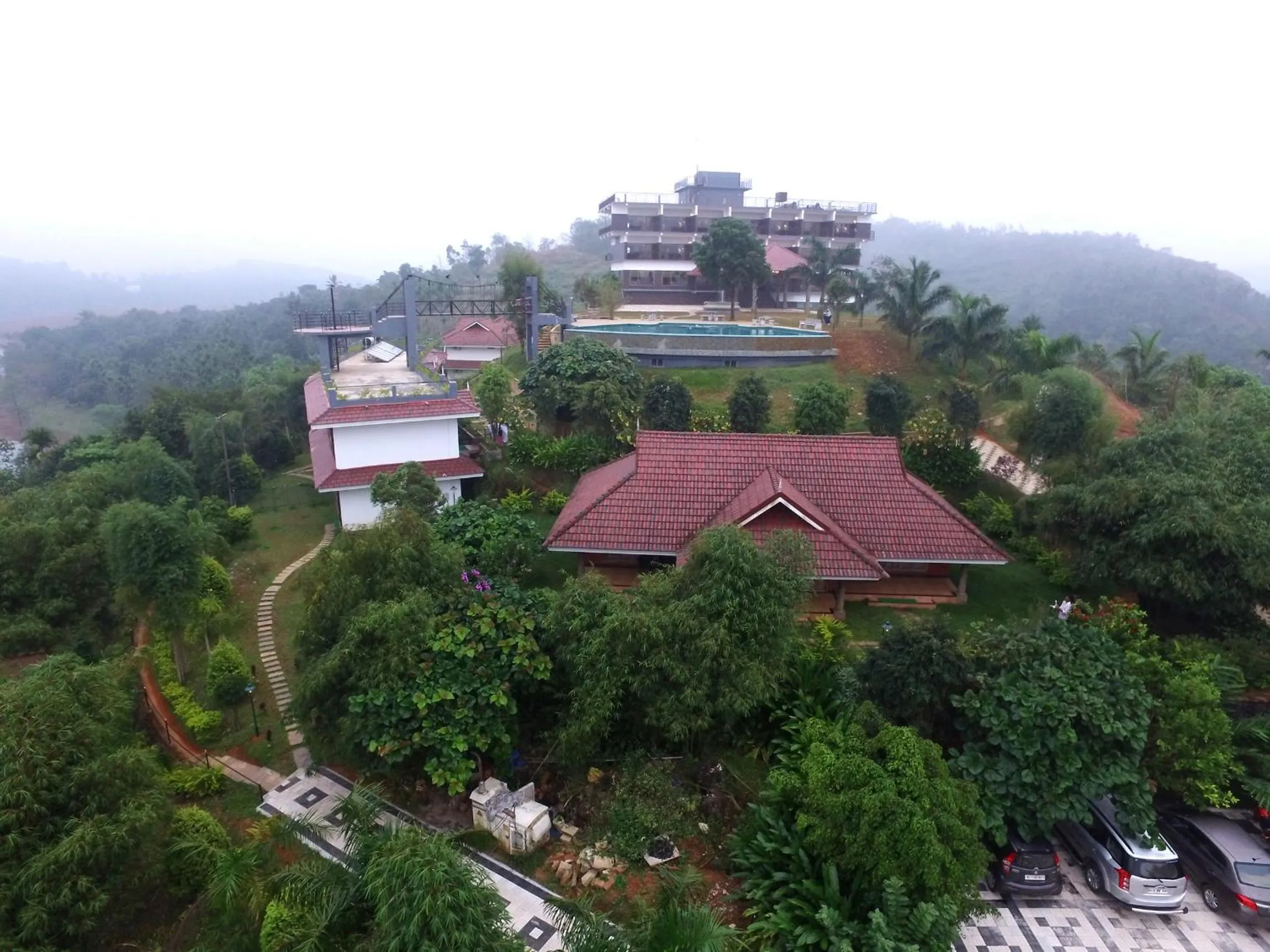 Bird's eye view in Arayal Resort-A Unit of Sharoy Resort