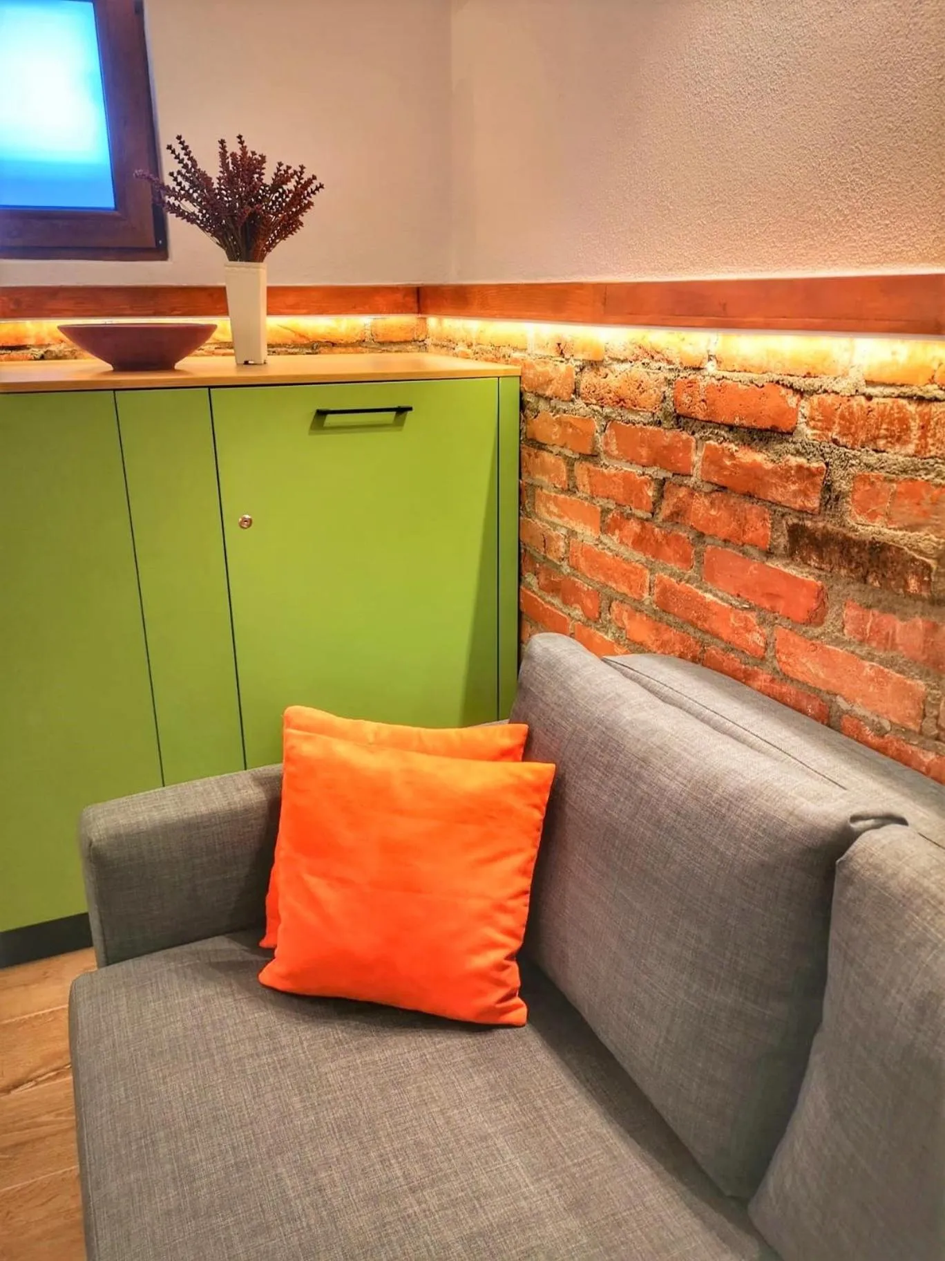 Living room in T House