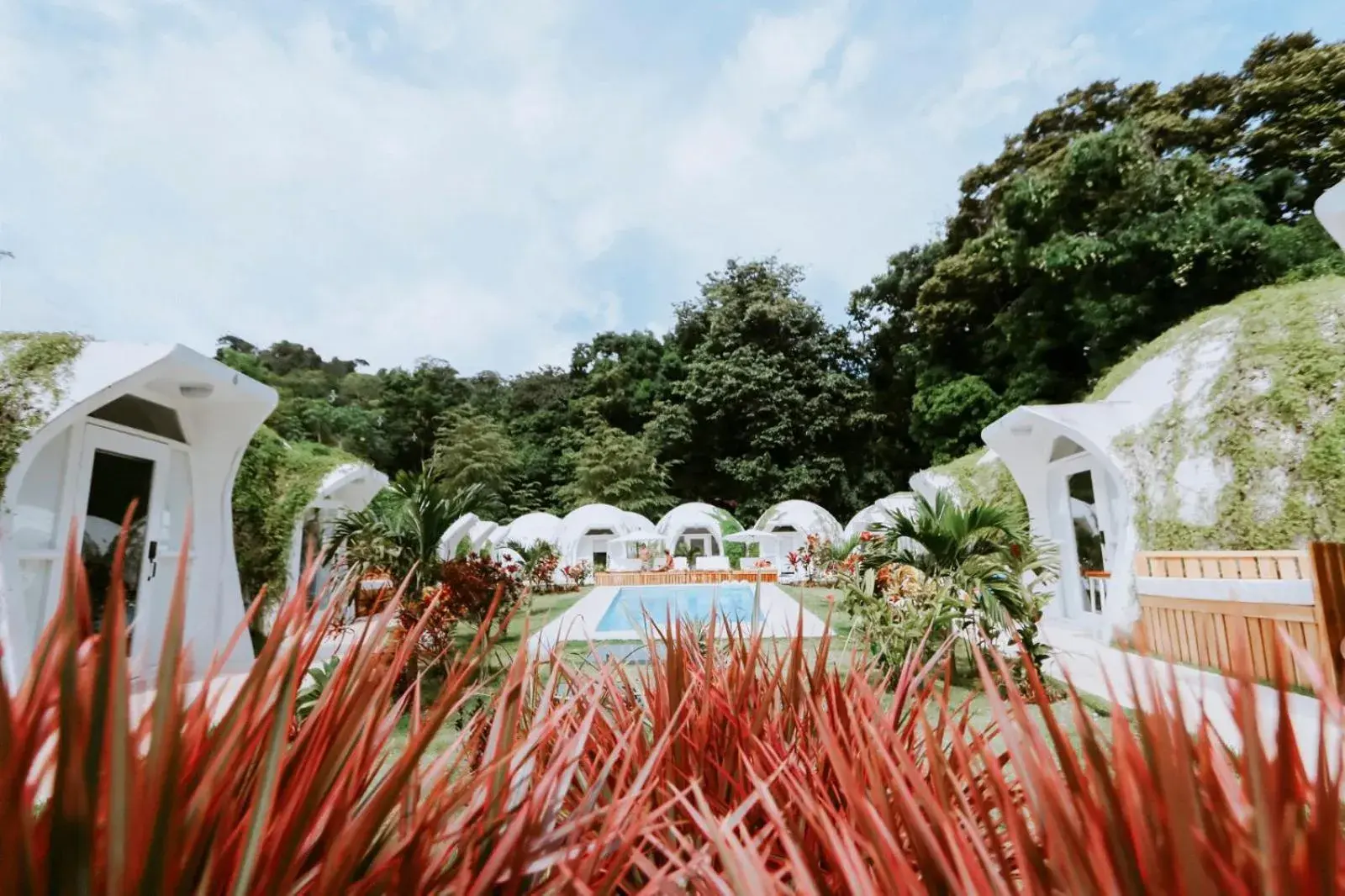 Swimming pool in Igloo Beach Lodge Swimming pool in Igloo Beach Lodge