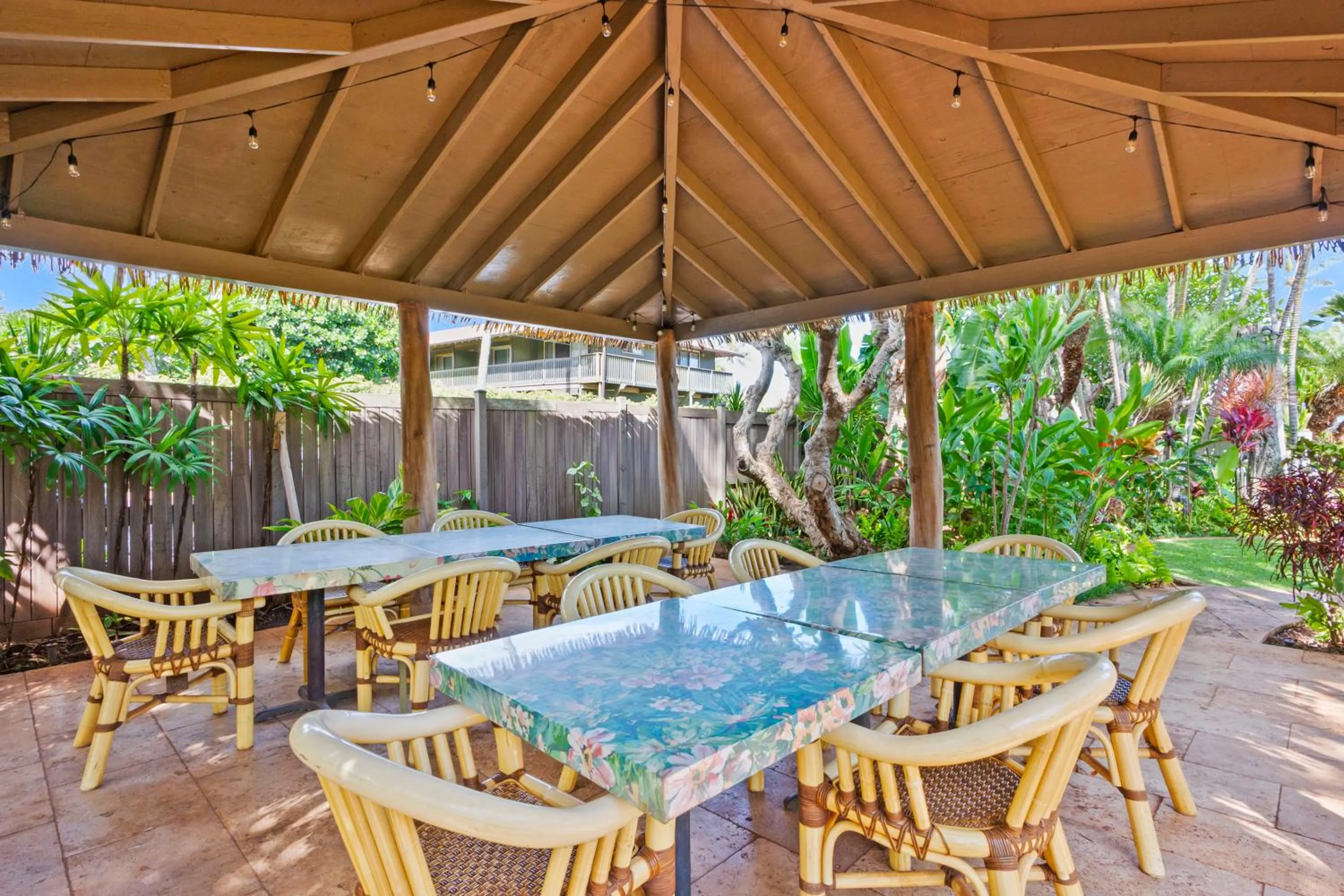 Dining area in The Mauian Hotel