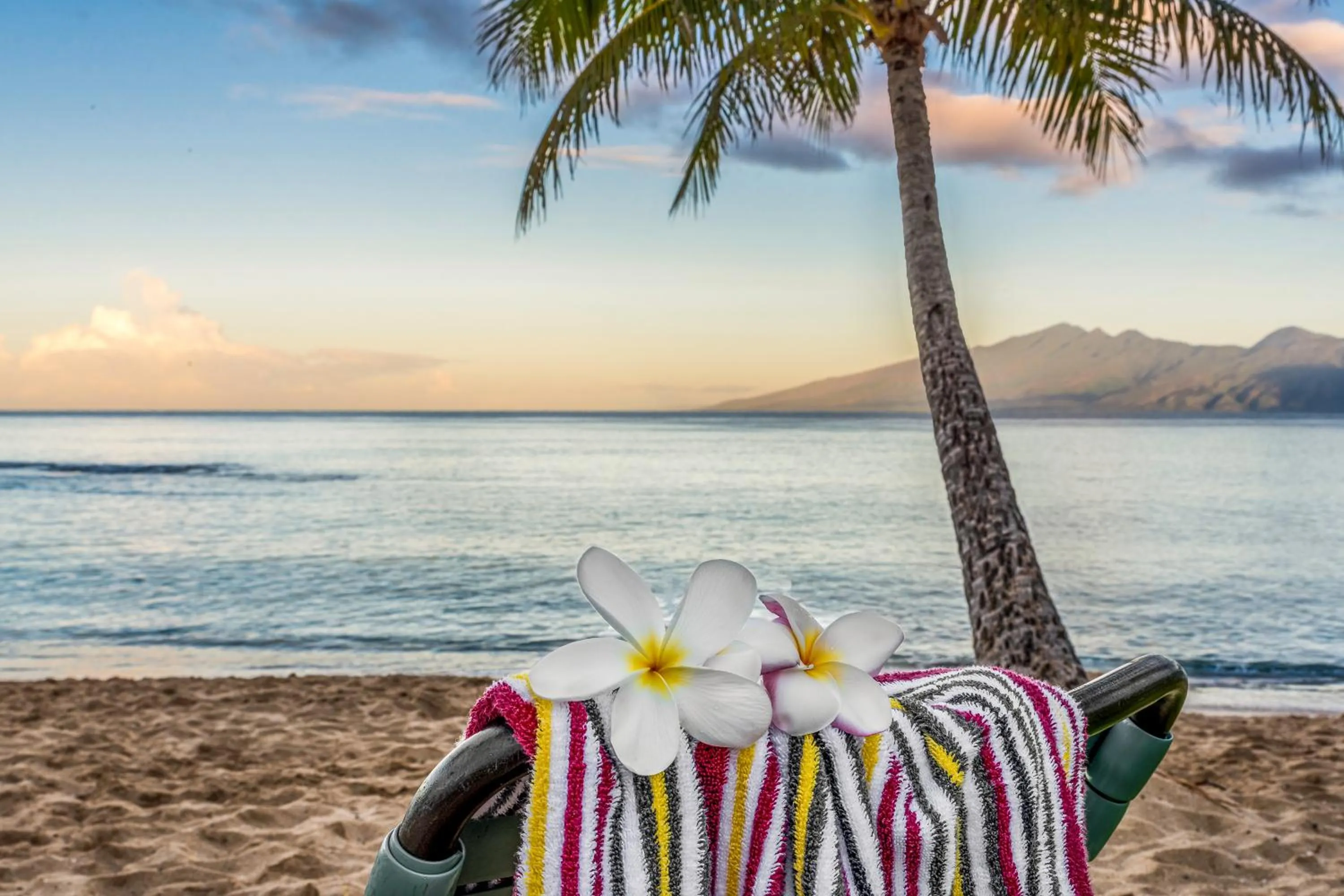 Beach in The Mauian Hotel