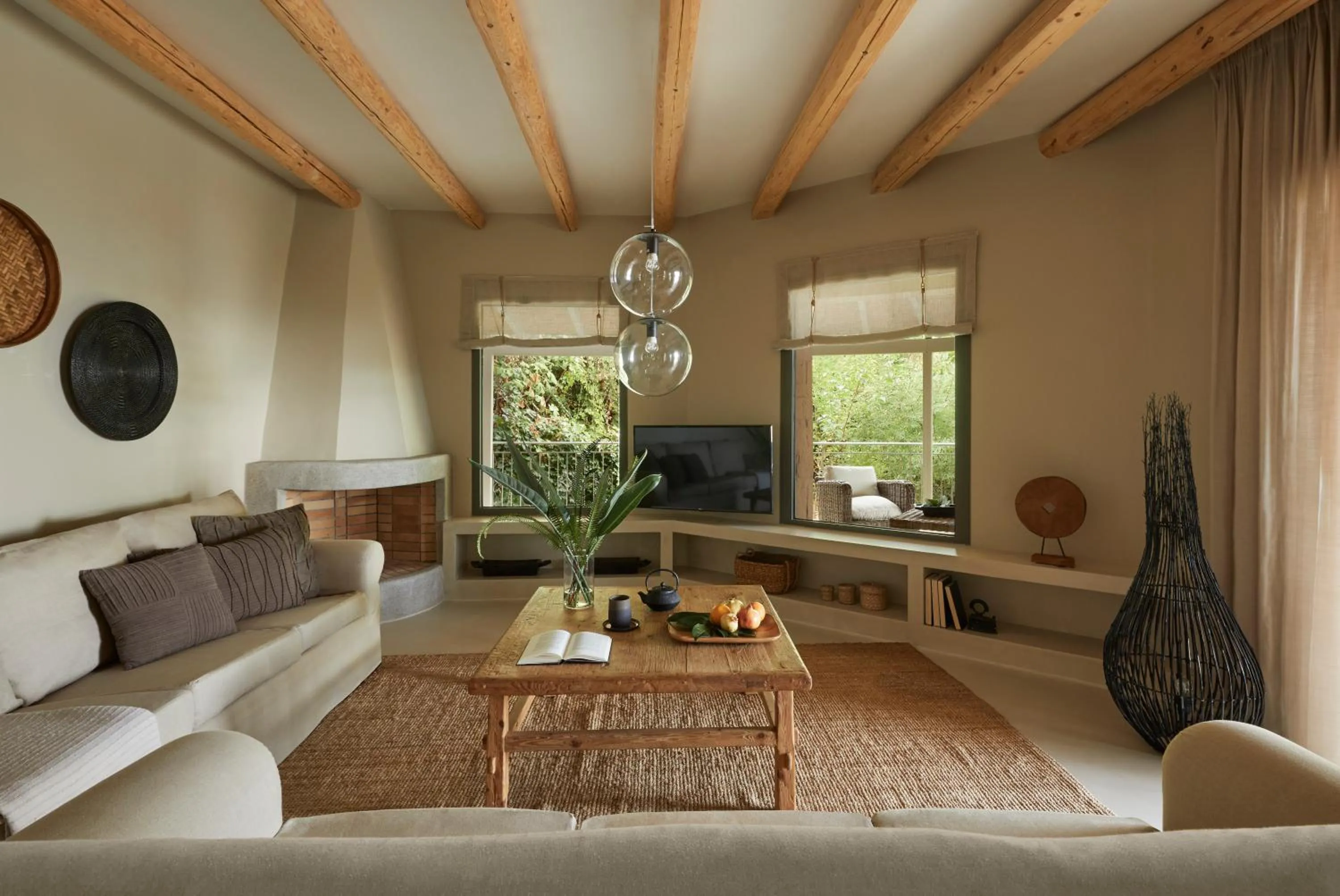 Living room in F ZEEN Kefalonia