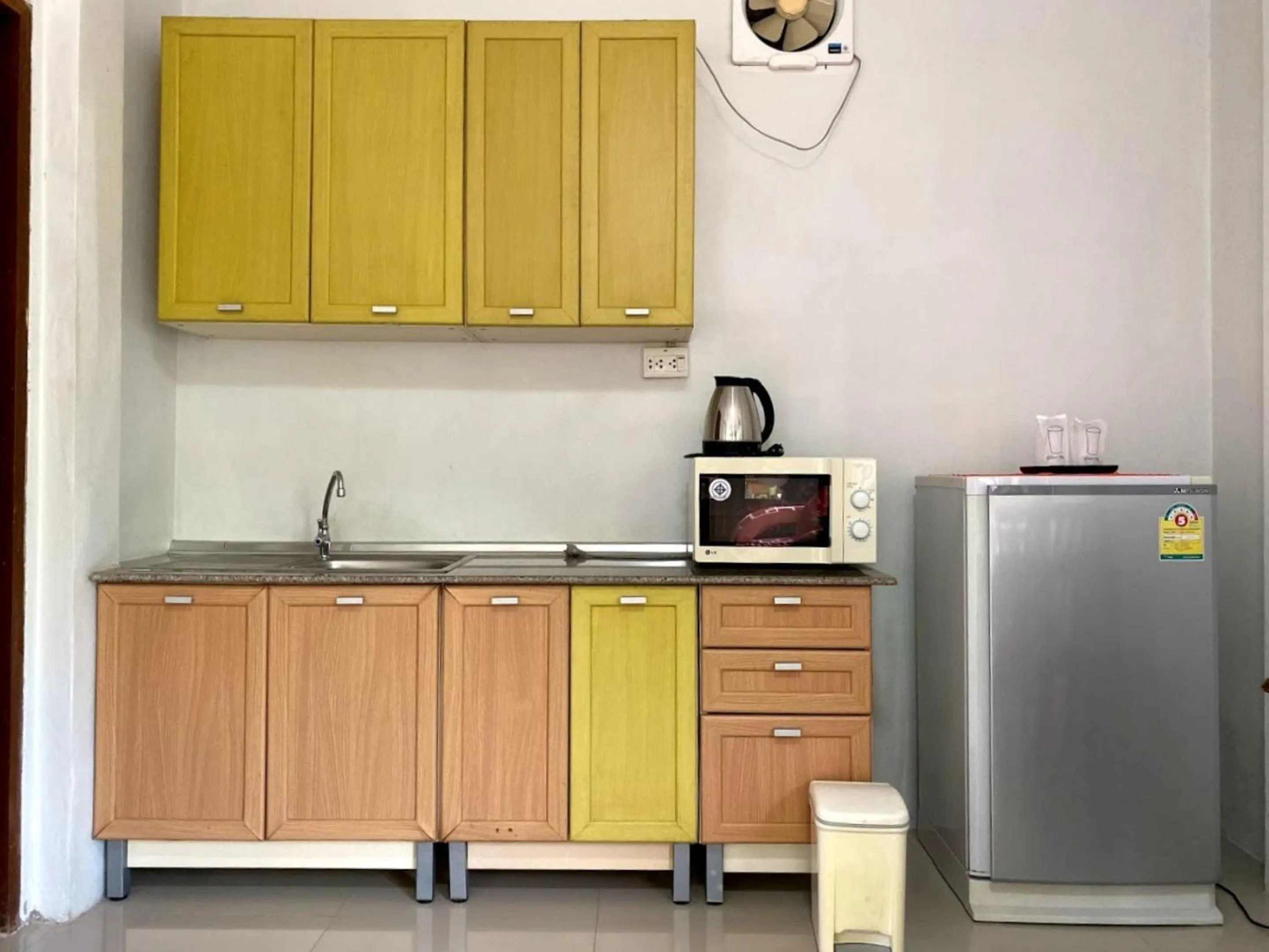 Kitchen or kitchenette in Yuwadee Resort