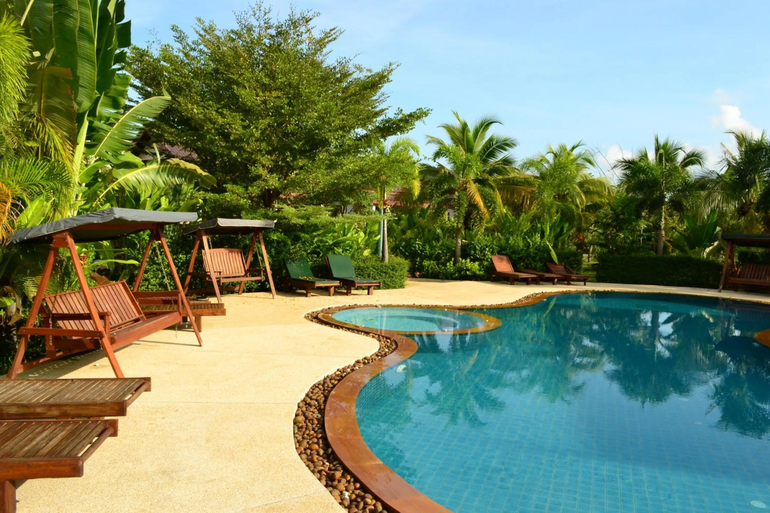 Pool view in Yuwadee Resort
