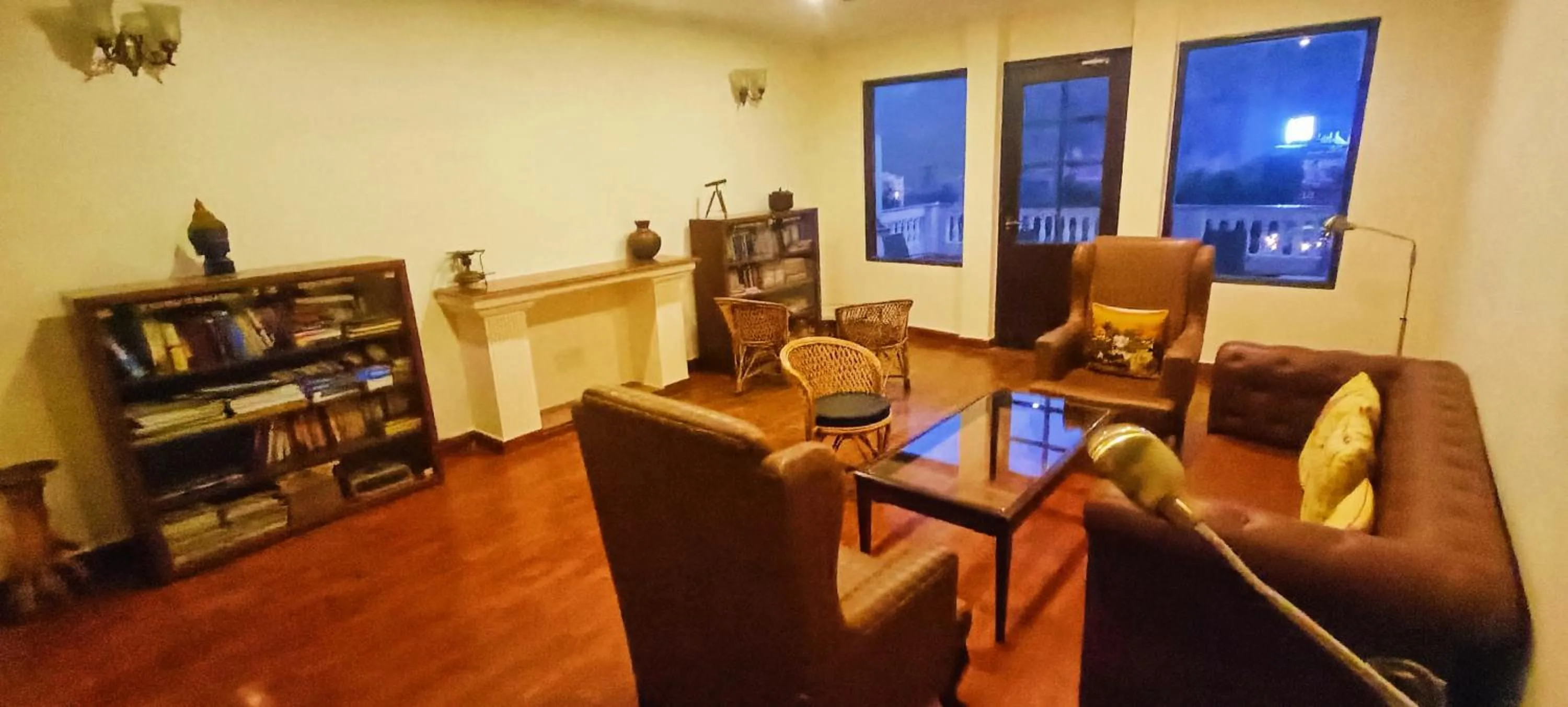 Library in Hotel Dewa Retreat- A Himalayan Boutique Hotel