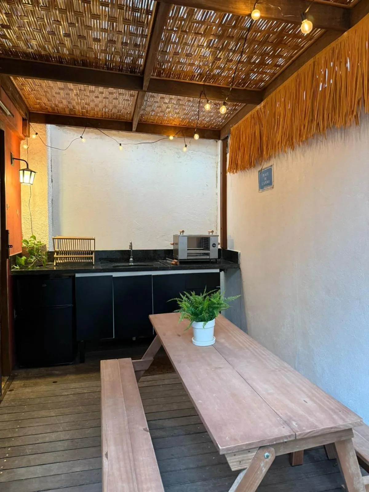 Dining area in Casa Boha Praia do Forte