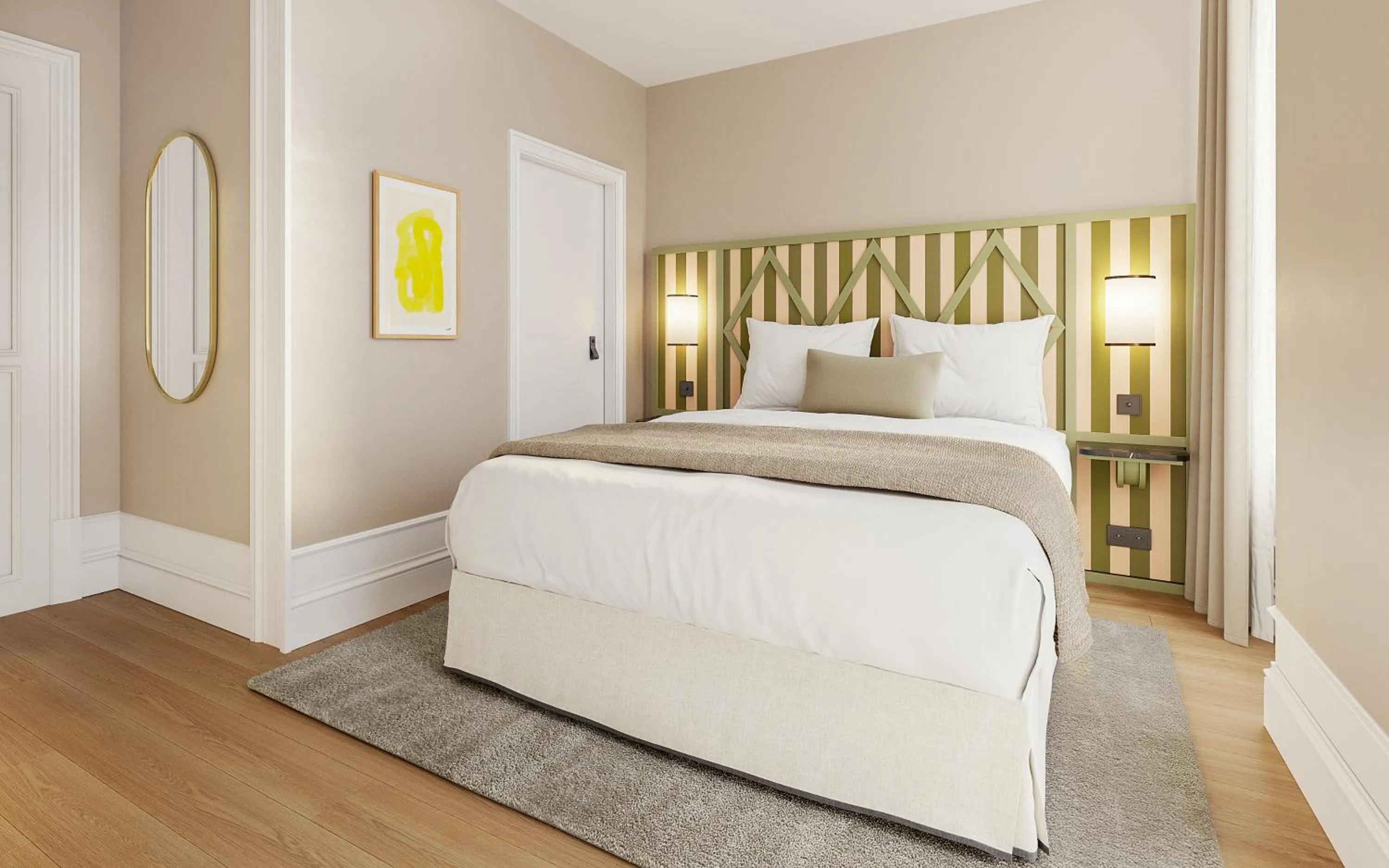 Photo of the whole room, Bed in Hôtel Le Clos Huguerie Bordeaux Centre - Ex Maison du Lierre