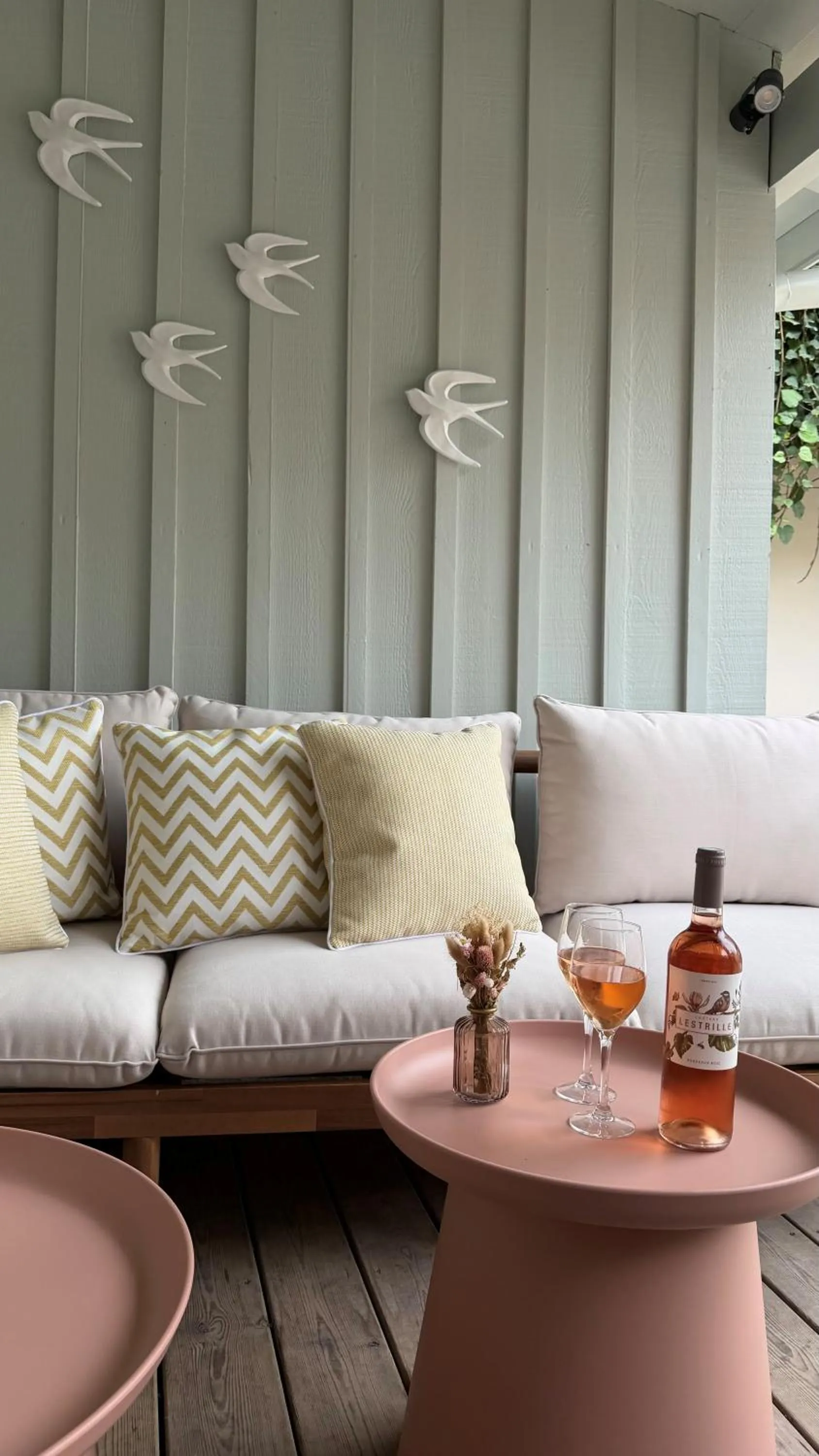 Patio in Hôtel Le Clos Huguerie - Boutique Hôtel - Bordeaux Centre