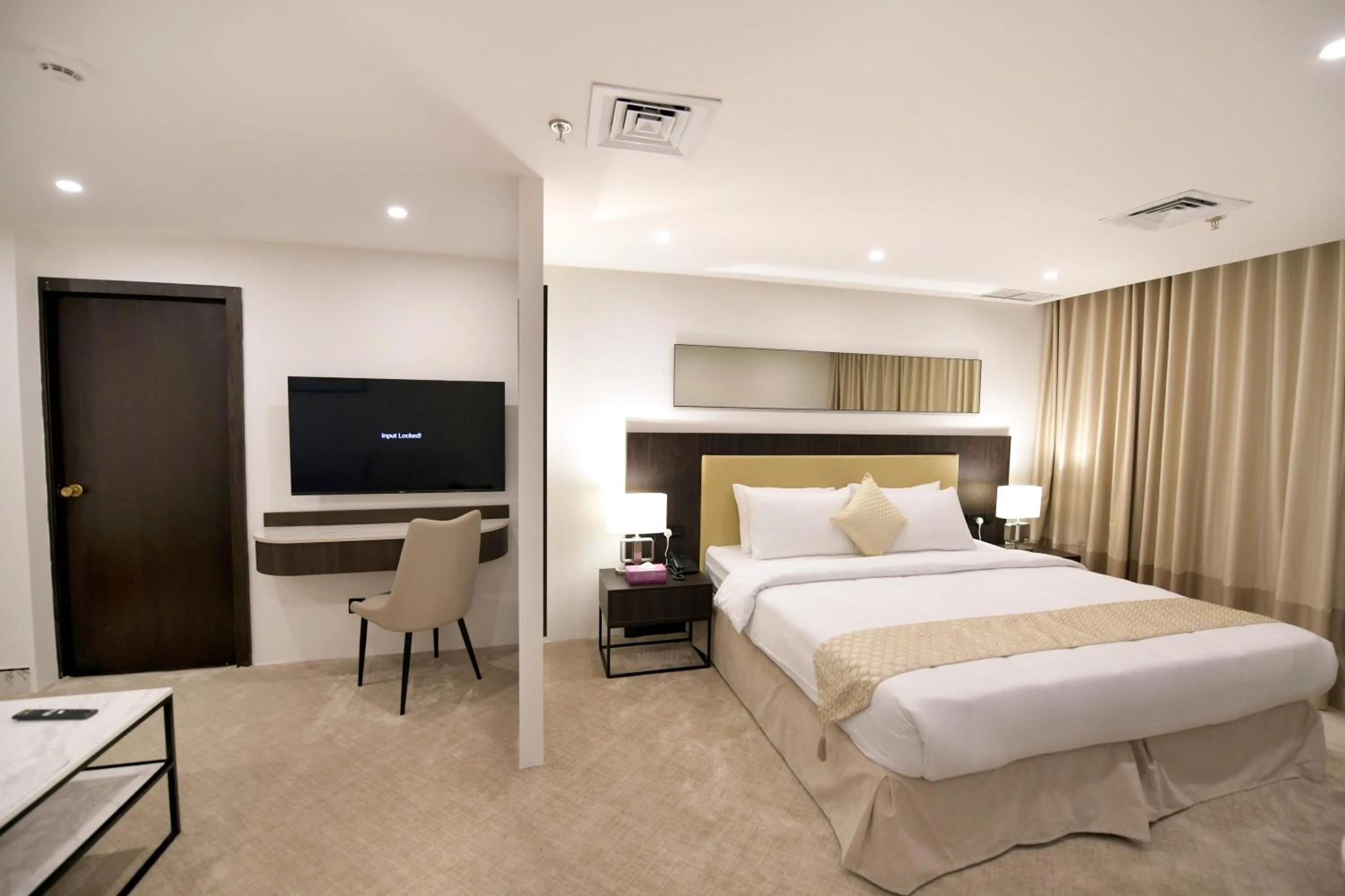 Bed in Carlton Tower Hotel Kuwait