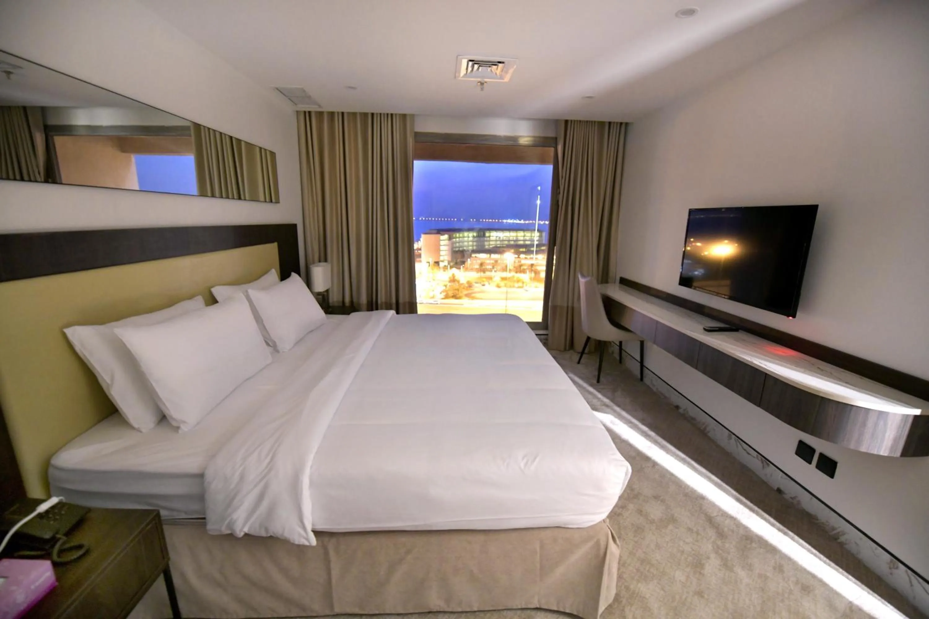 Bed in Carlton Tower Hotel Kuwait