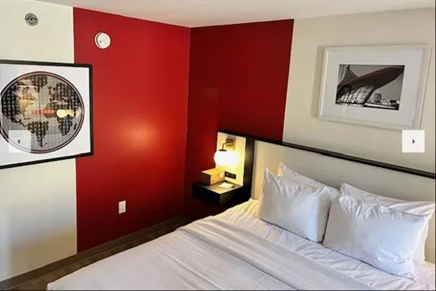 Bed in Ramada by Wyndham Milwaukee