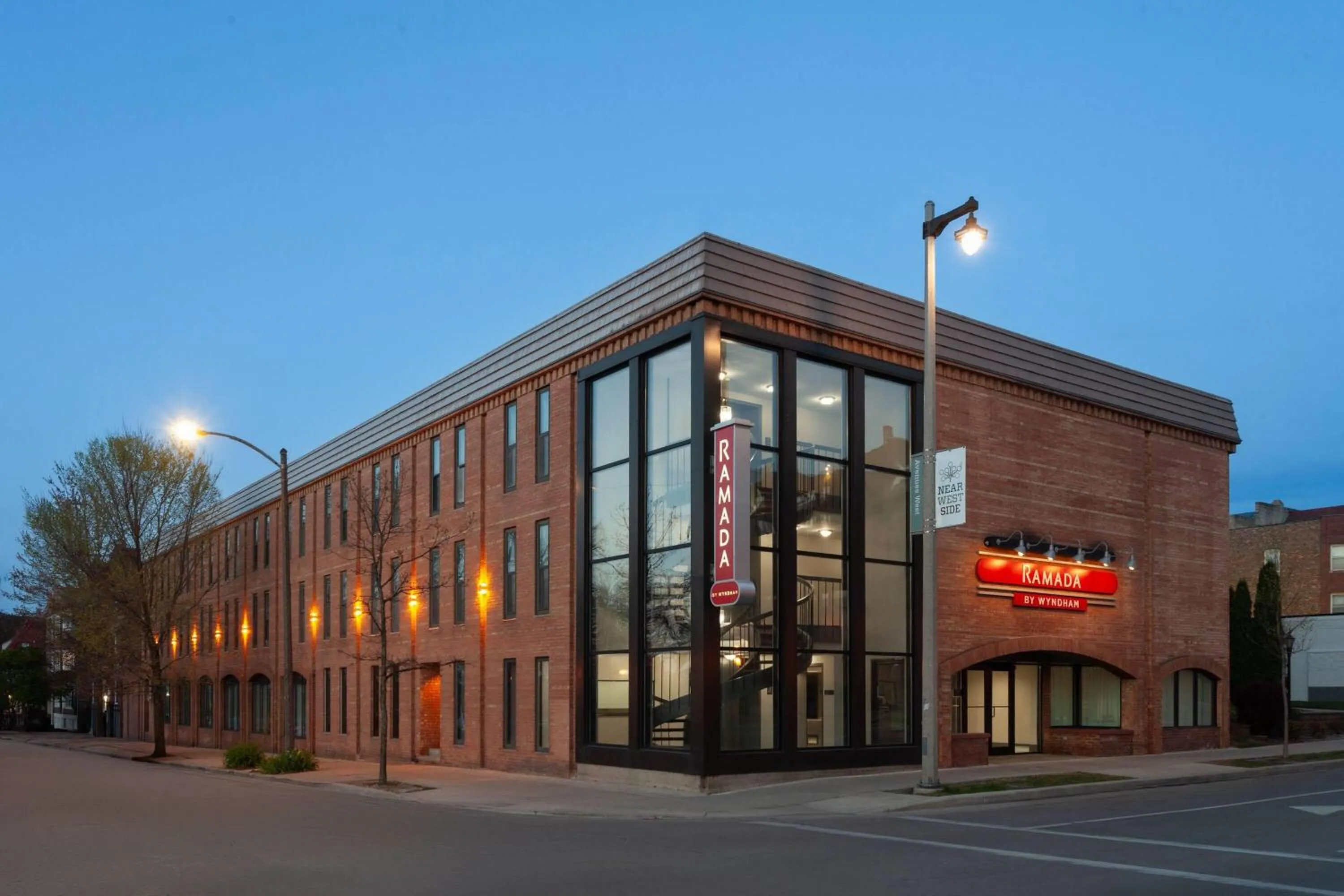 Property building in Ramada by Wyndham Milwaukee