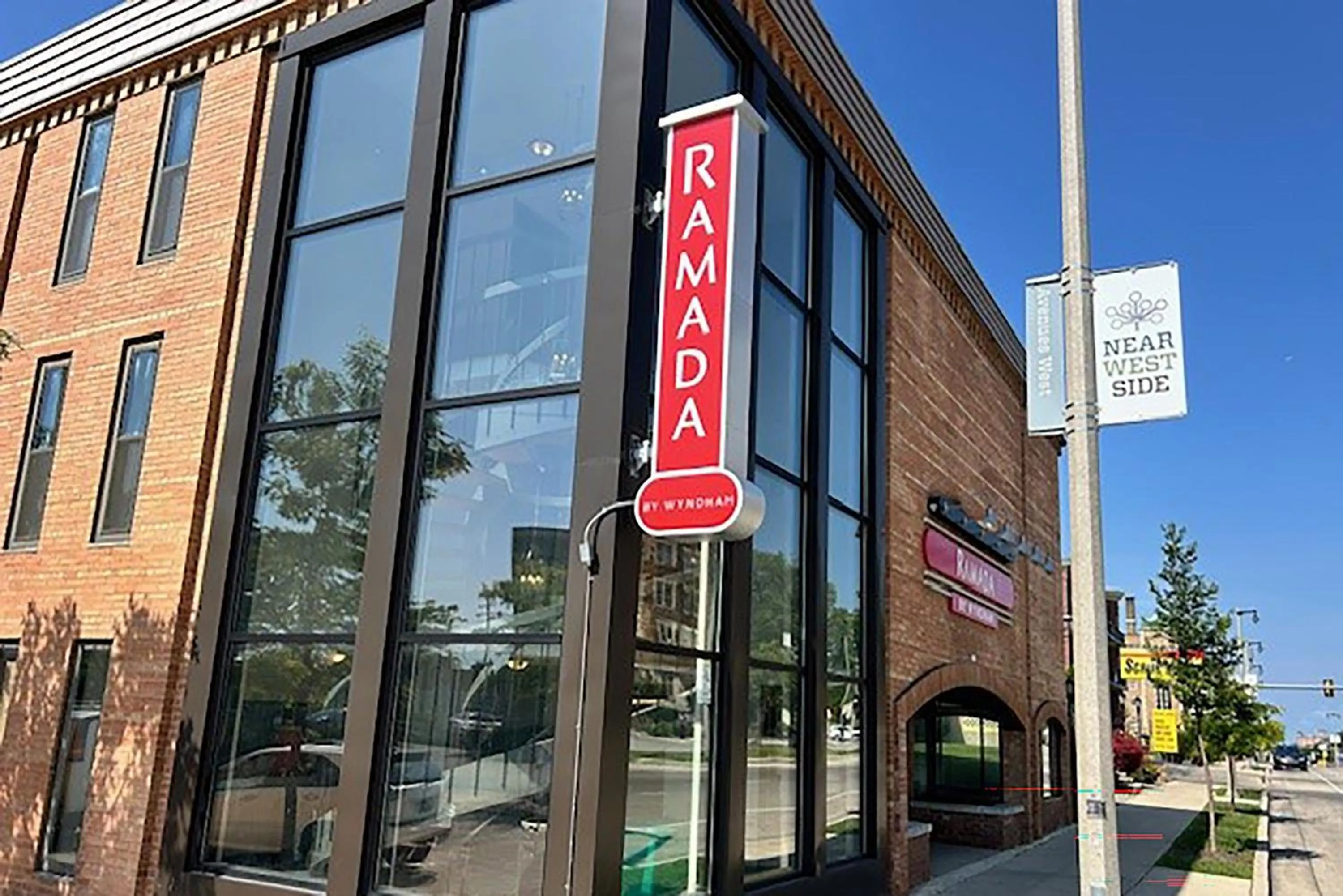 Property building in Ramada by Wyndham Milwaukee