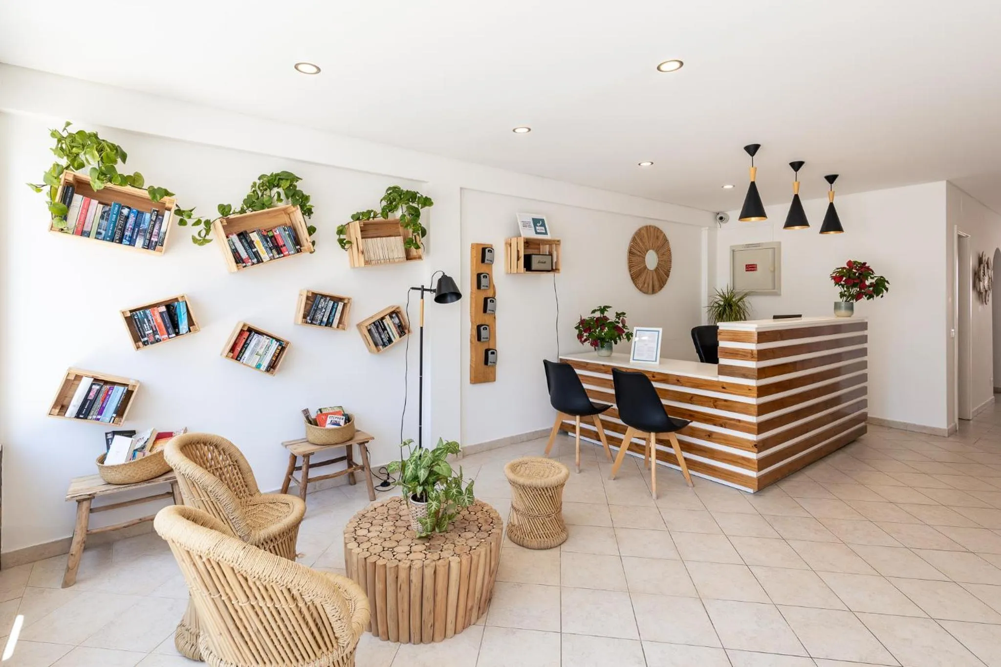 Lobby or reception in Estudios Salinas - Fuseta