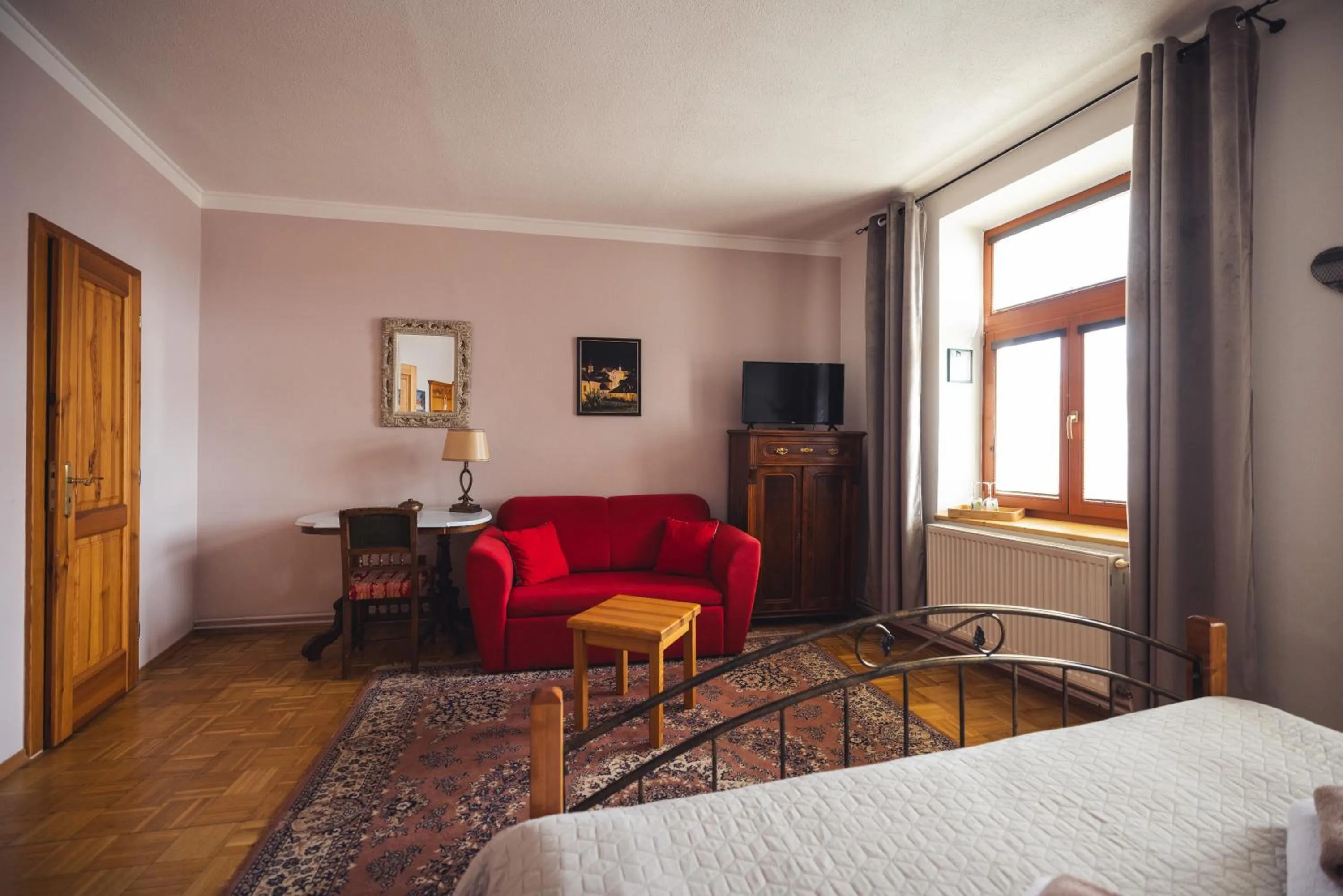 Bed in Penzion U Papoušků