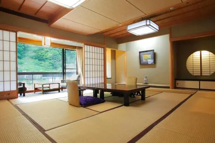 Photo of the whole room, Bed in Enraku Photo of the whole room, Bed in Enraku