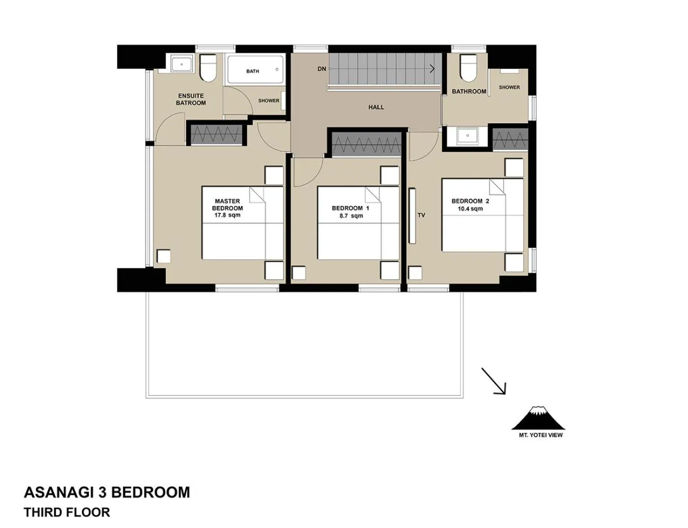 Floor plan in Asanagi by H2 Life