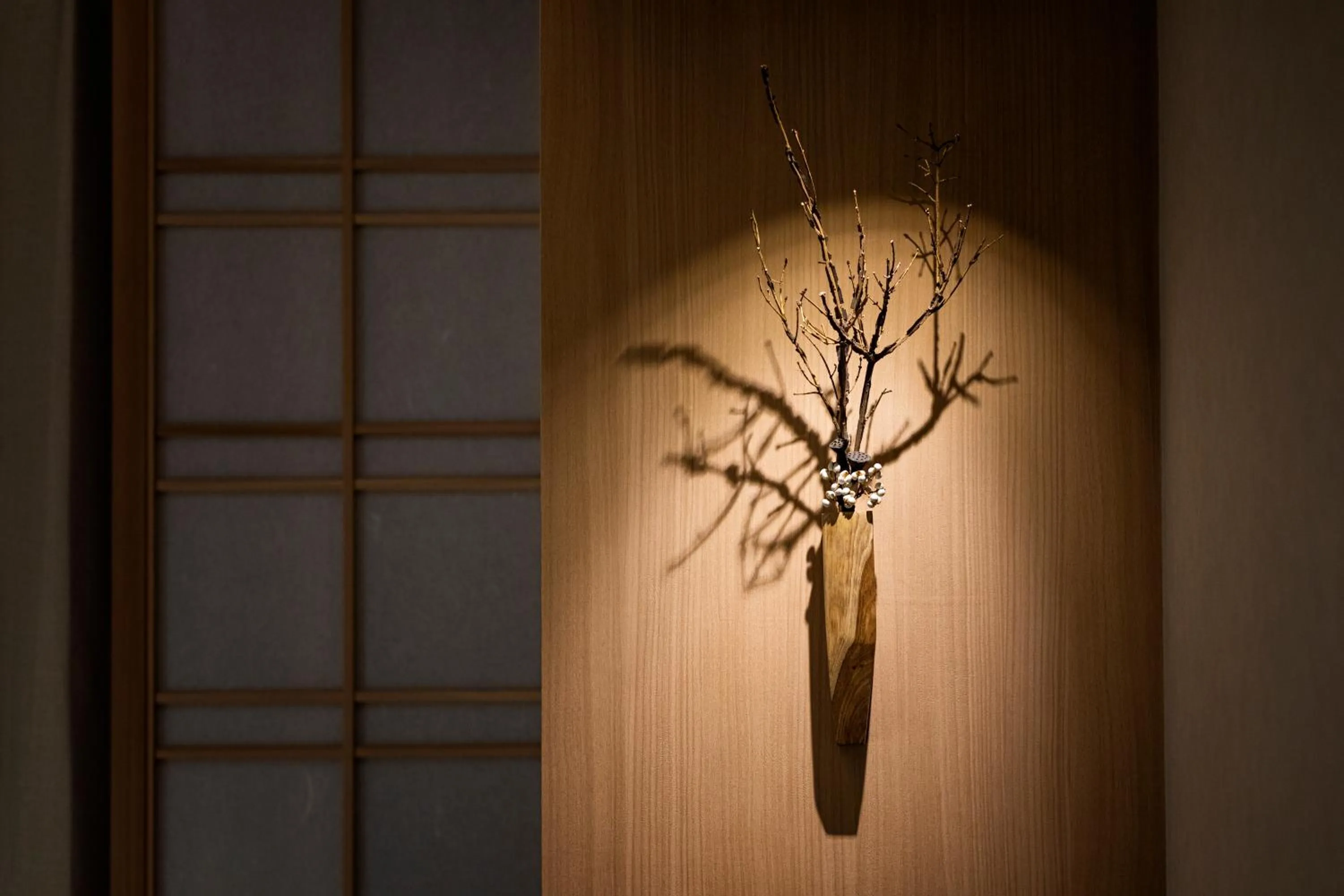 Decorative detail in ONSEN RYOKAN Yuen Sapporo