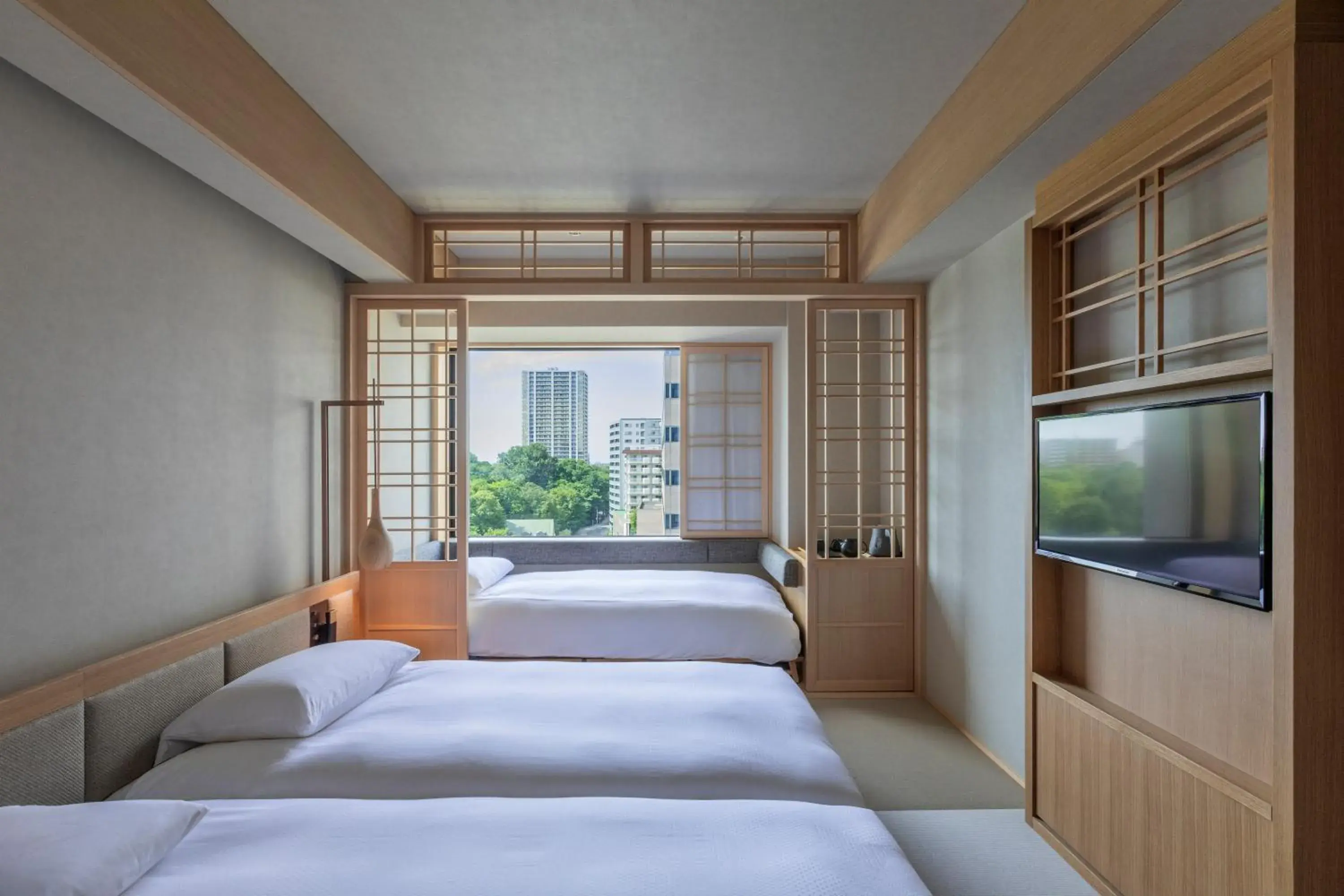 Photo of the whole room, Bed in ONSEN RYOKAN Yuen Sapporo Photo of the whole room, Bed in ONSEN RYOKAN Yuen Sapporo