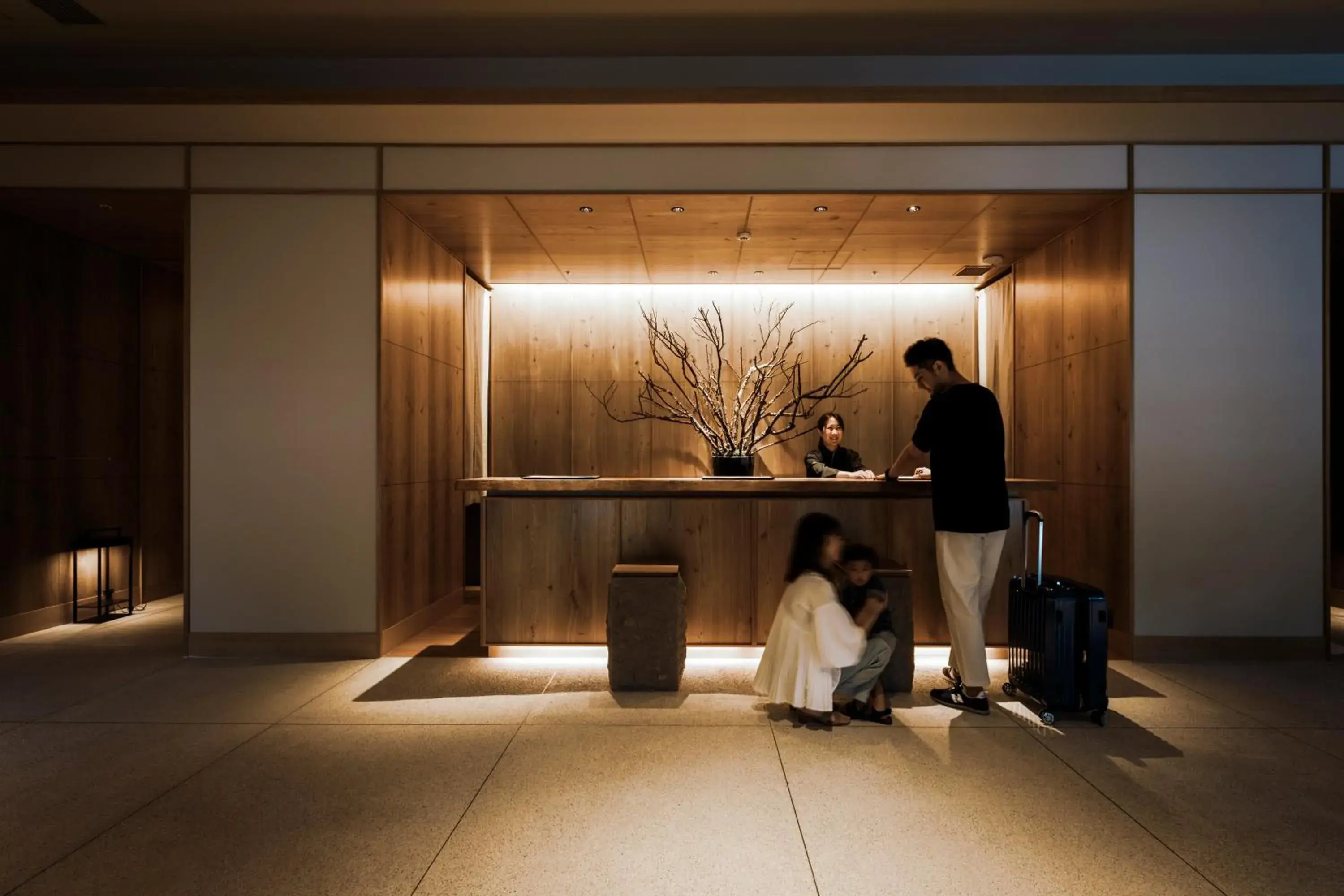 Lobby or reception in ONSEN RYOKAN Yuen Sapporo Lobby or reception in ONSEN RYOKAN Yuen Sapporo