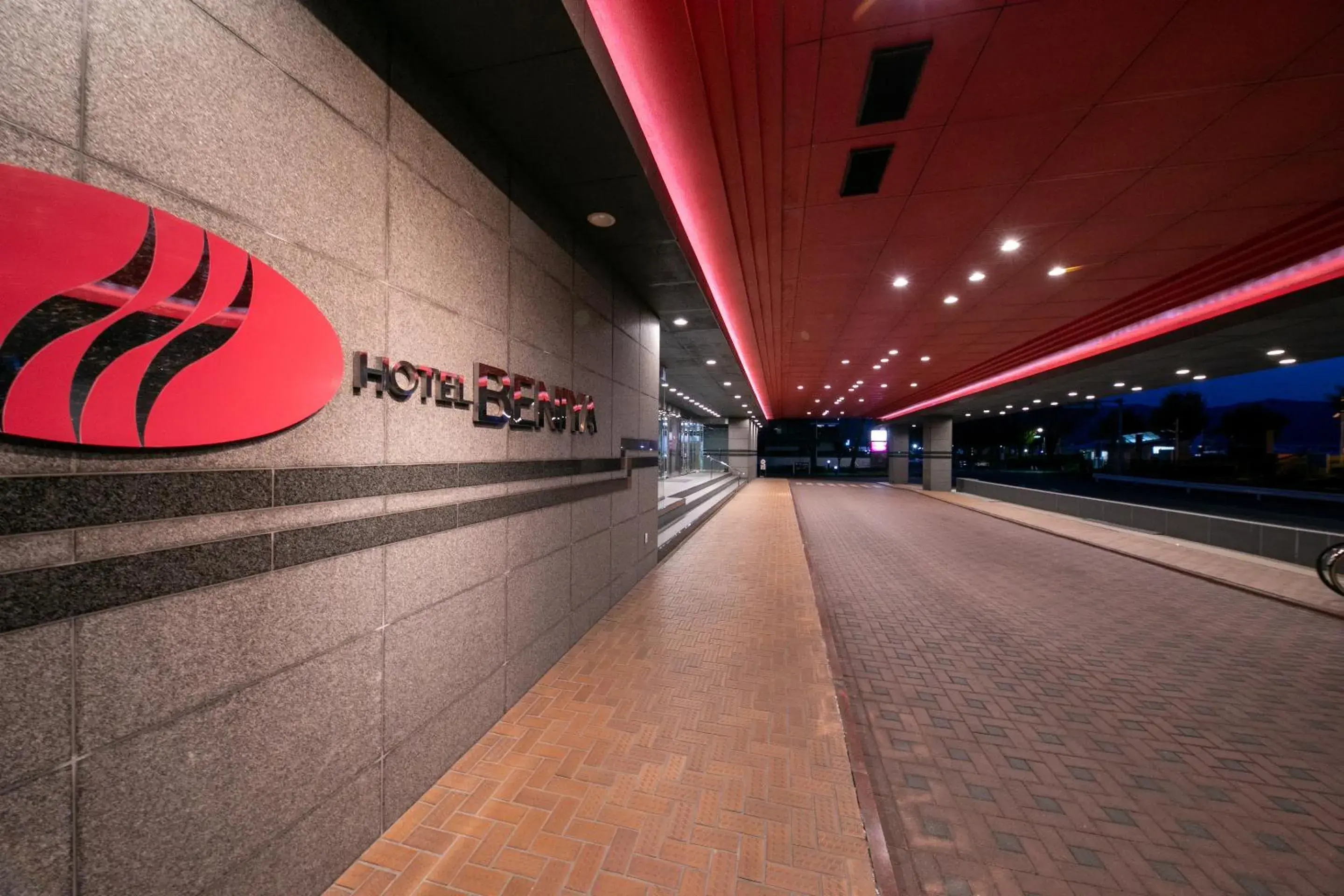 Property building in Hotel Beniya Property building in Hotel Beniya